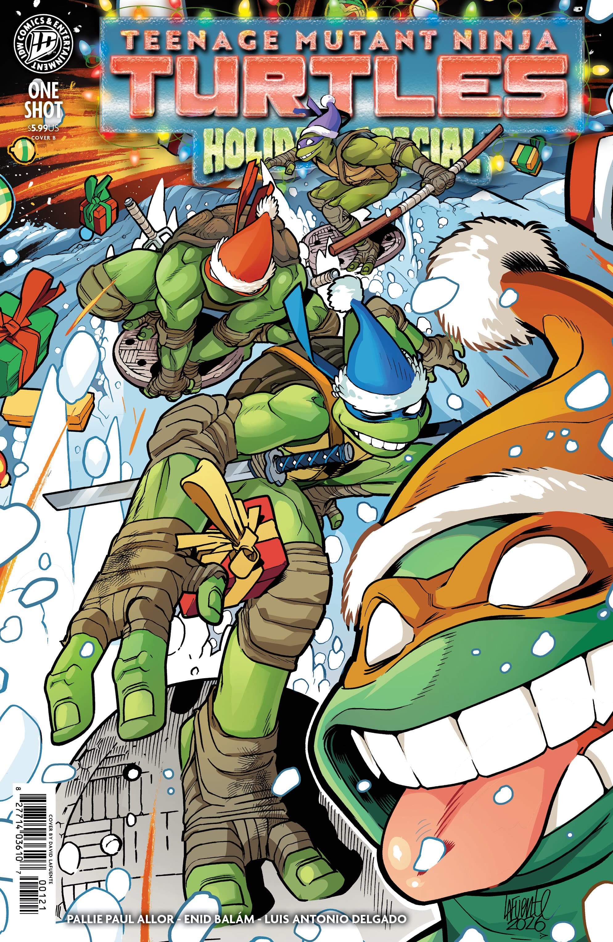 Cover for Teenage Mutant Ninja Turtles: Holiday Special