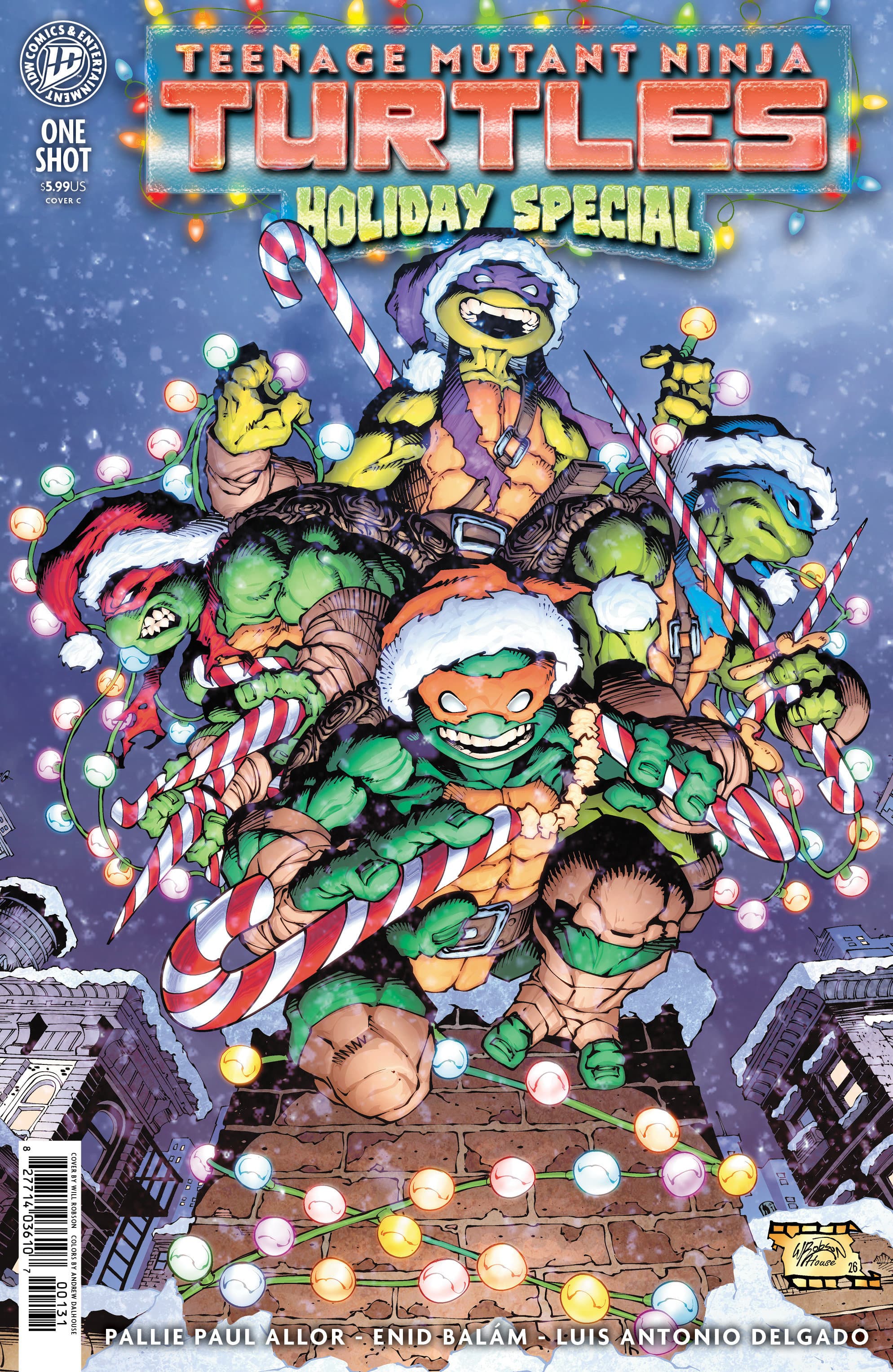 Cover for Teenage Mutant Ninja Turtles: Holiday Special