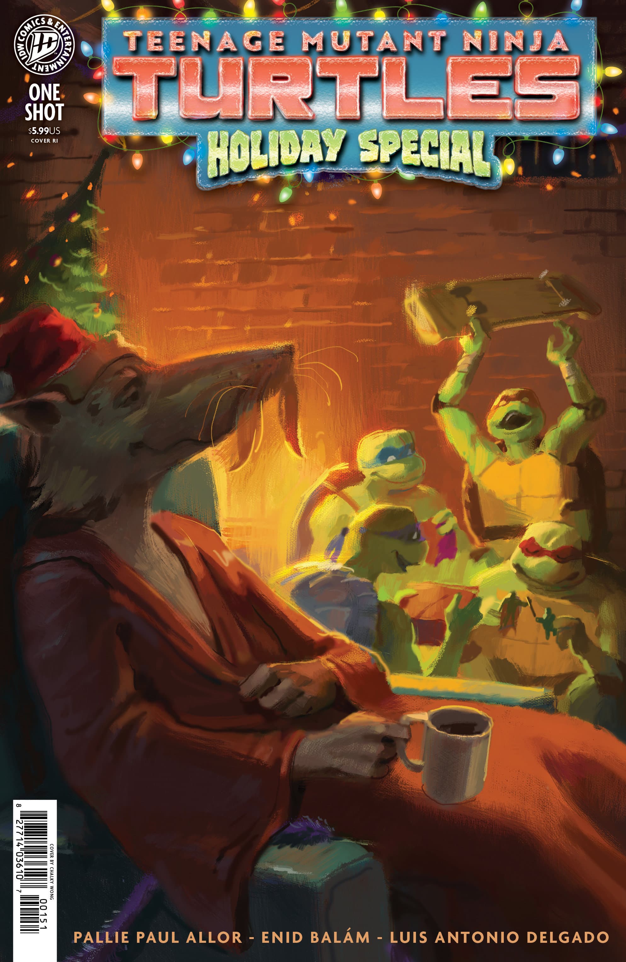 Cover for Teenage Mutant Ninja Turtles: Holiday Special