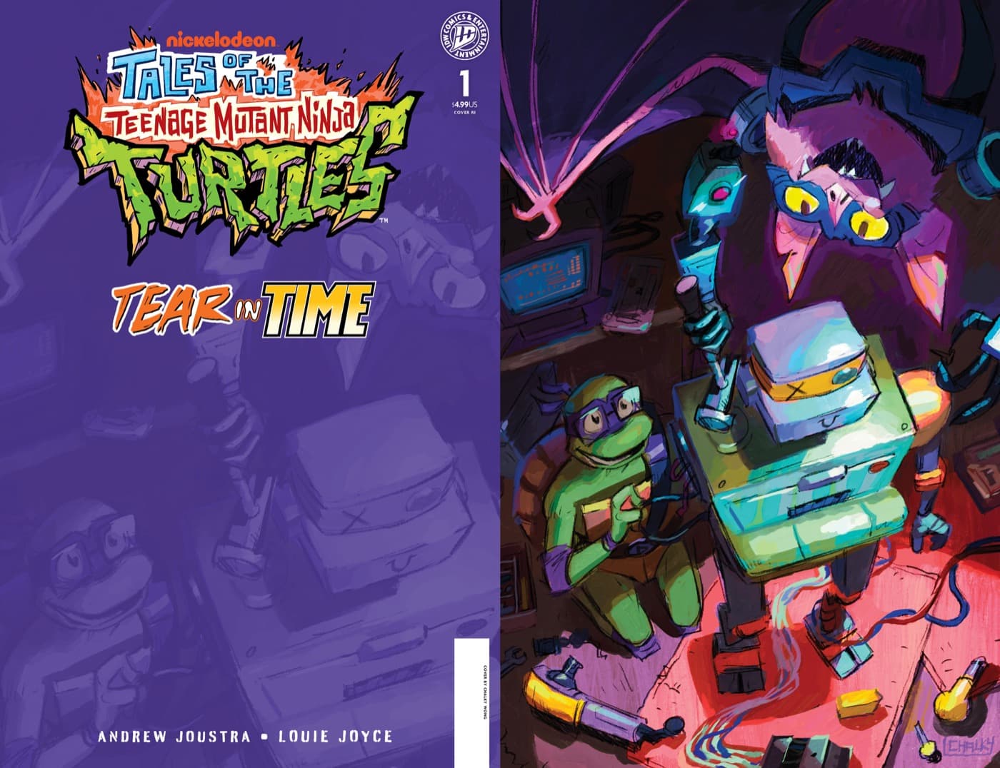 Cover für Tales of the Teenage Mutant Ninja Turtles: Tear in Time