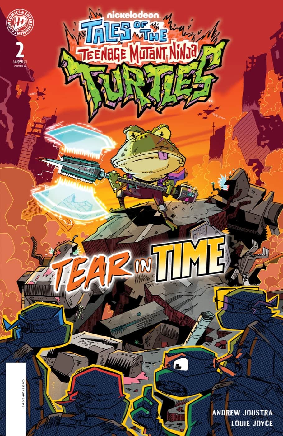 Tales of the Teenage Mutant Ninja Turtles: Tear in Time Cover