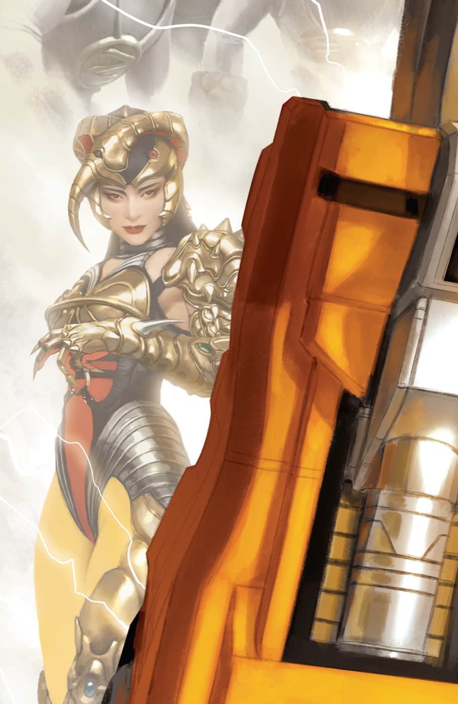 MIGUEL MERCADO MEGAZORD CARD STOCK CONNECTING VARIANT