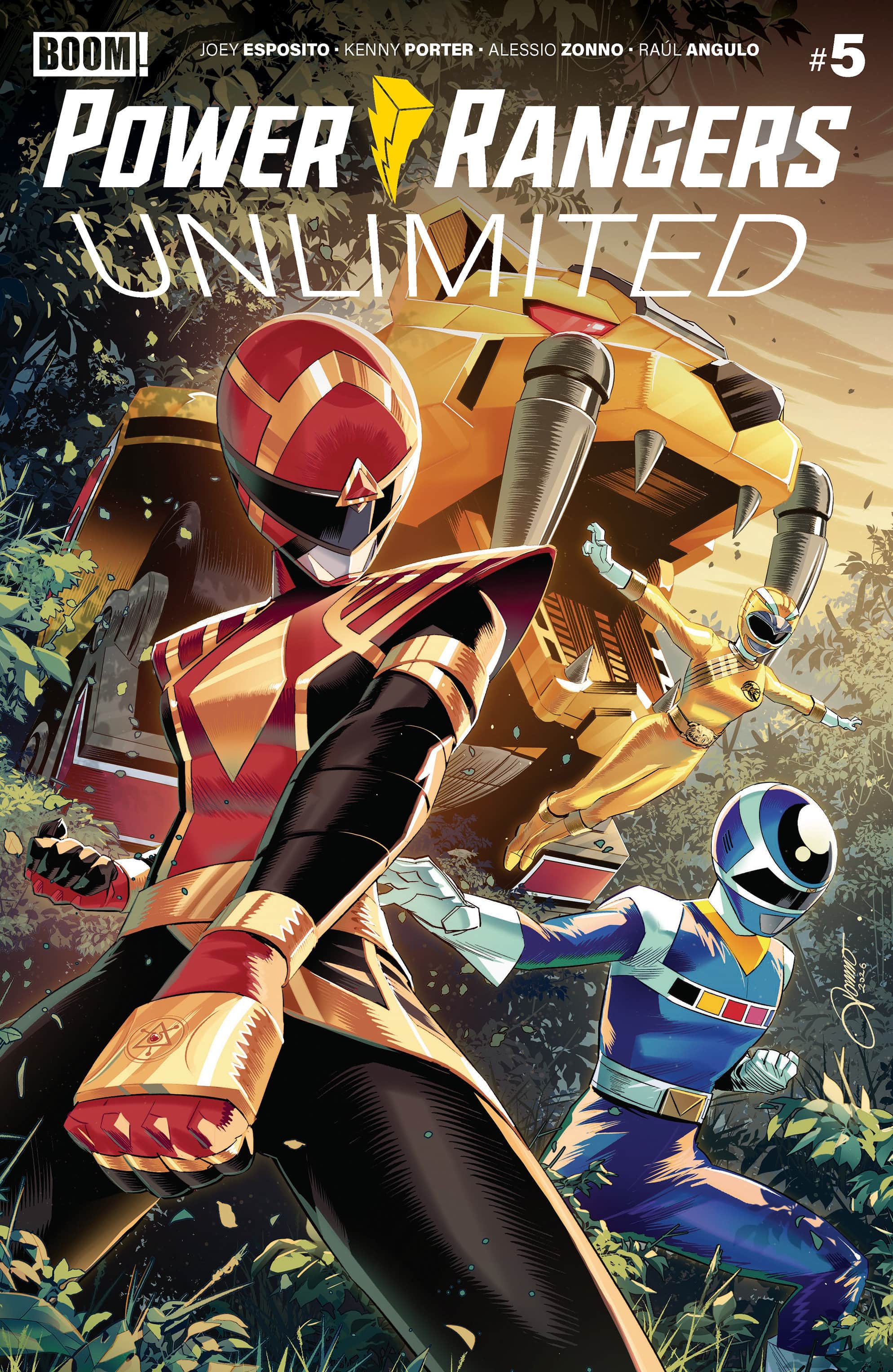 Power Rangers Unlimited (2026) Cover