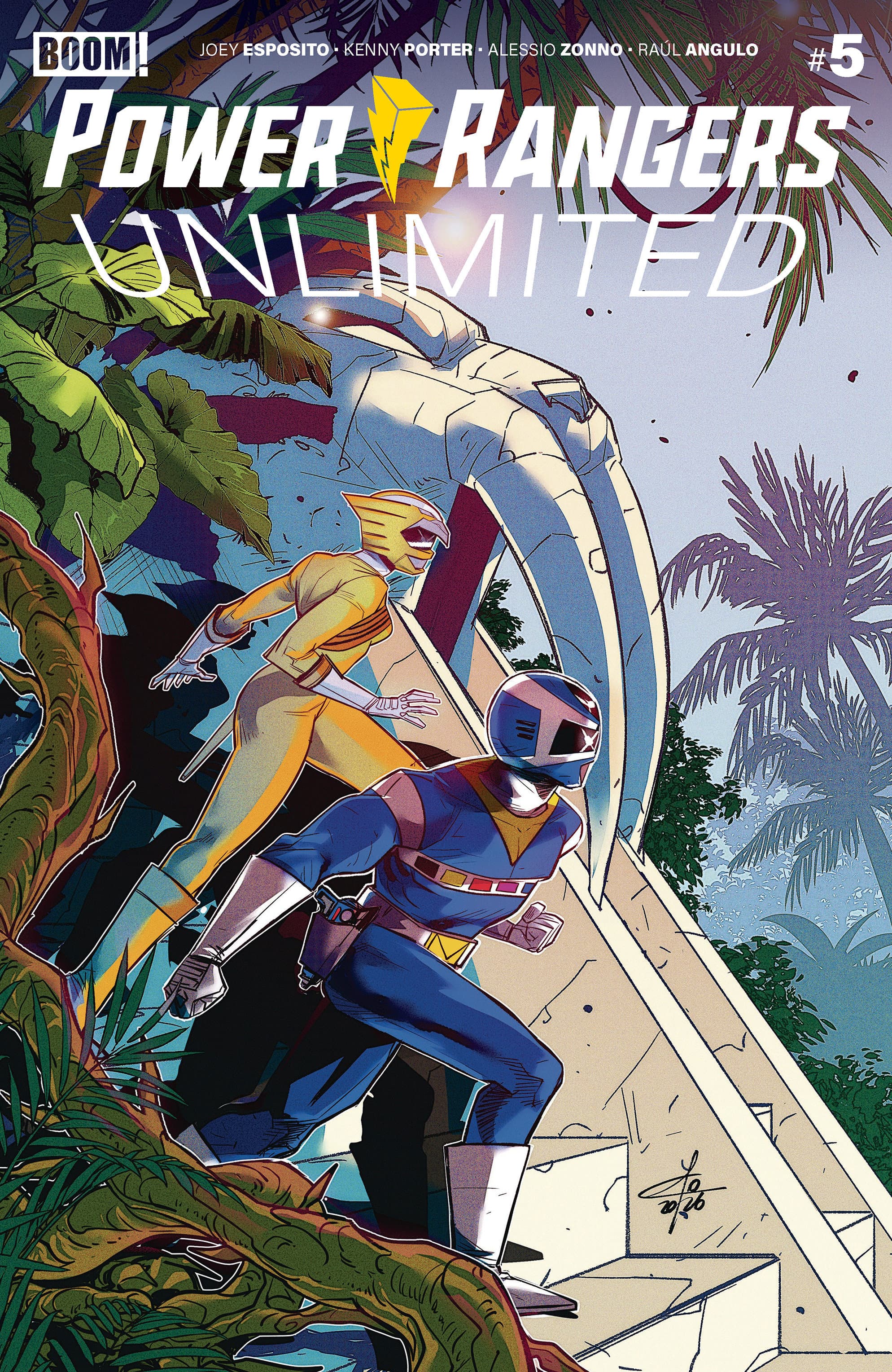 Cover for Power Rangers Unlimited (2026)