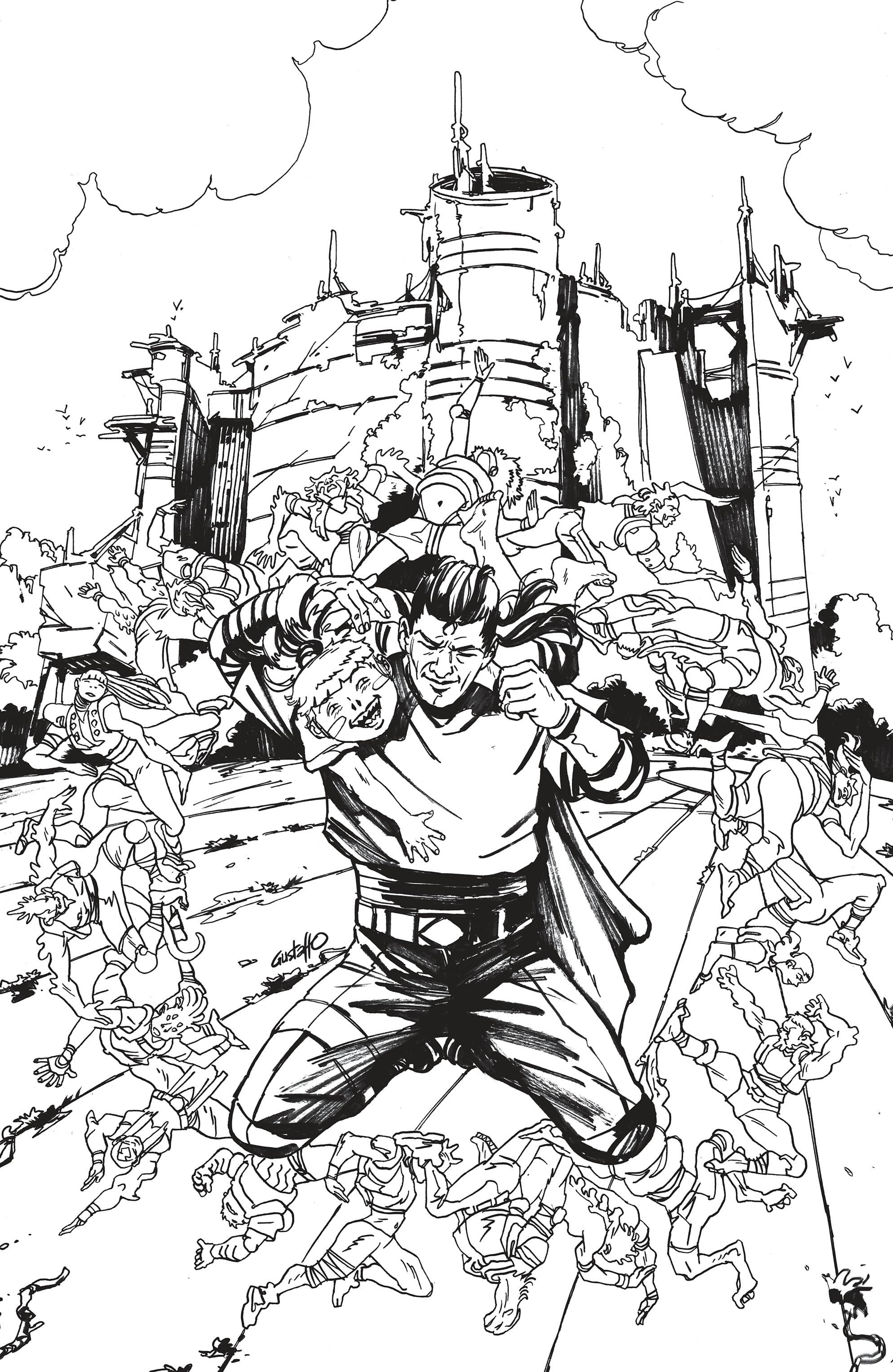 Cover for Power Rangers Green