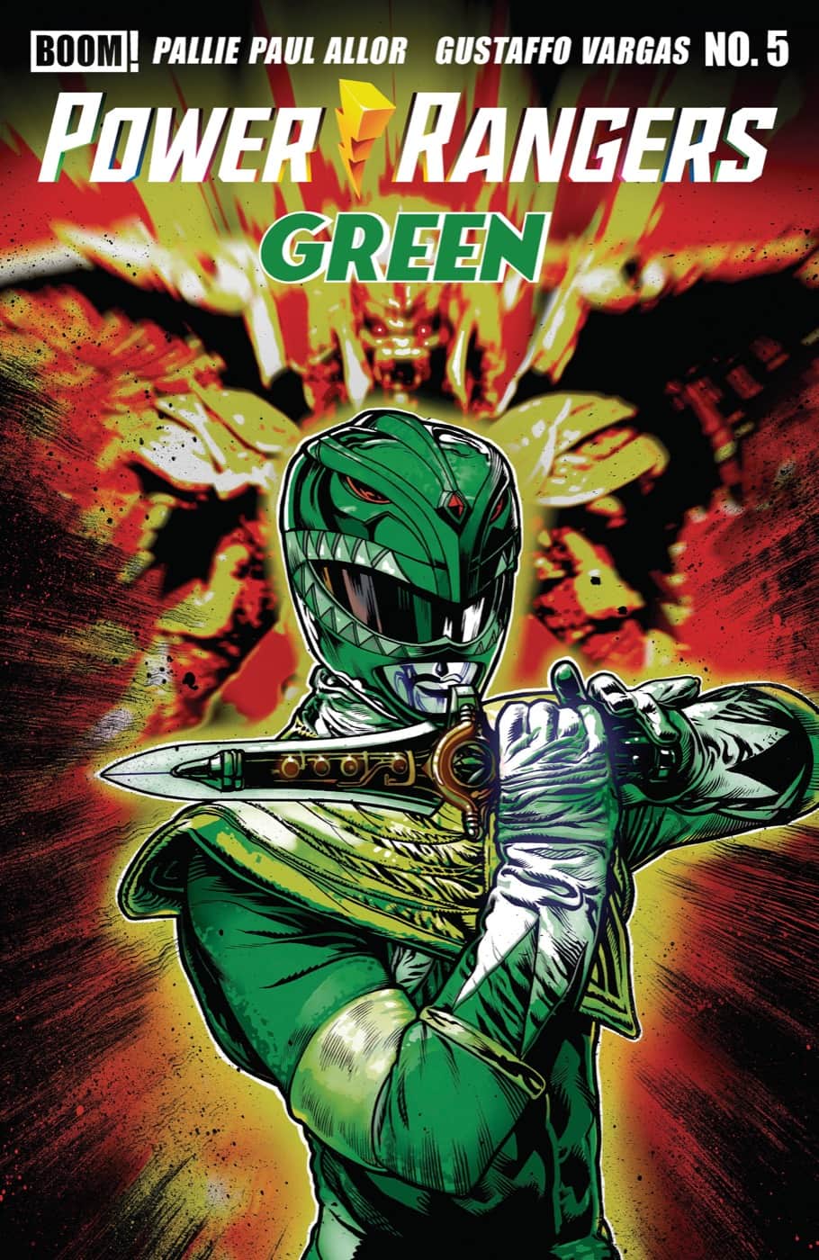Power Rangers Green Cover