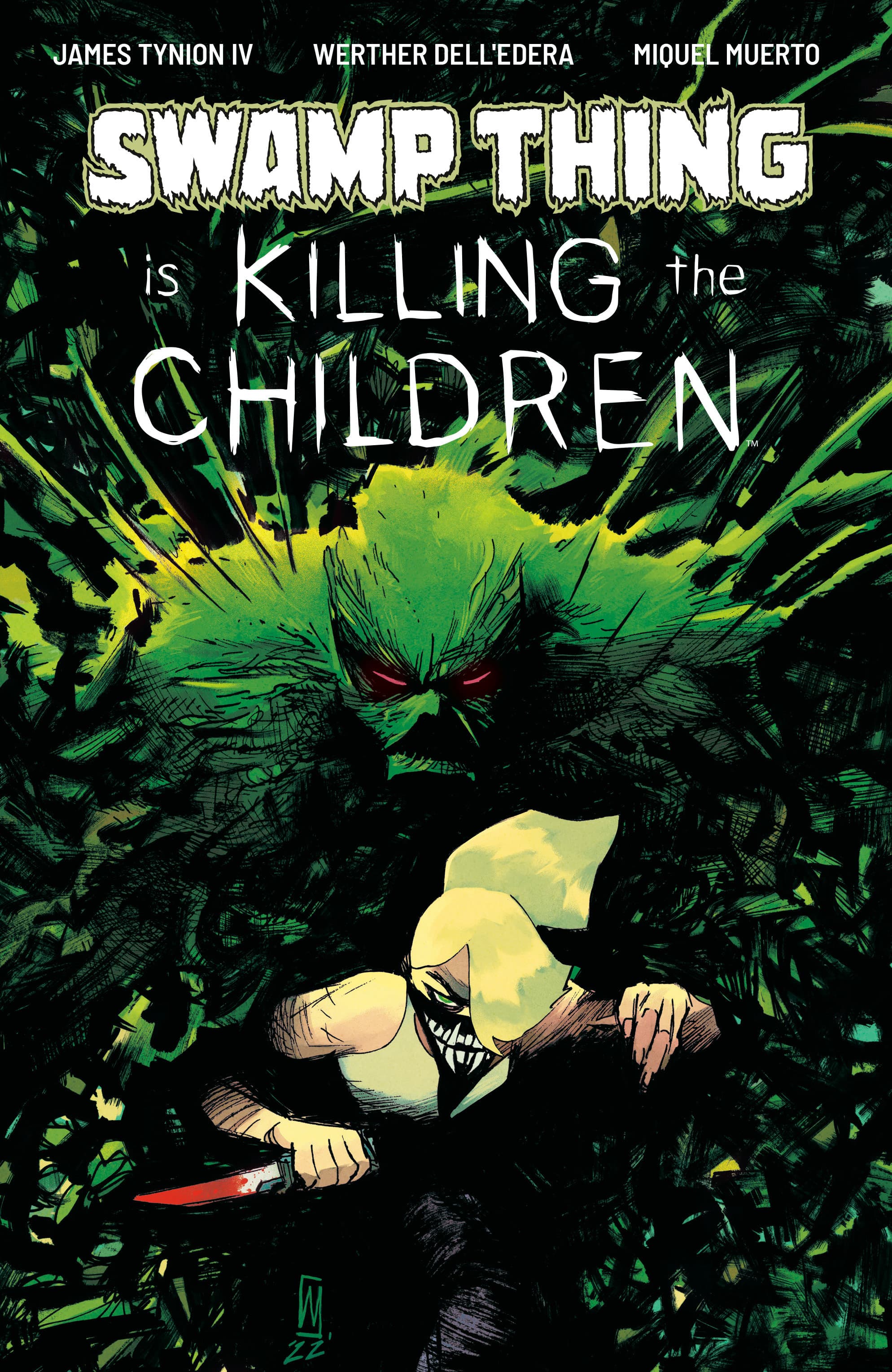 Swamp Thing is Killing the Children Cover