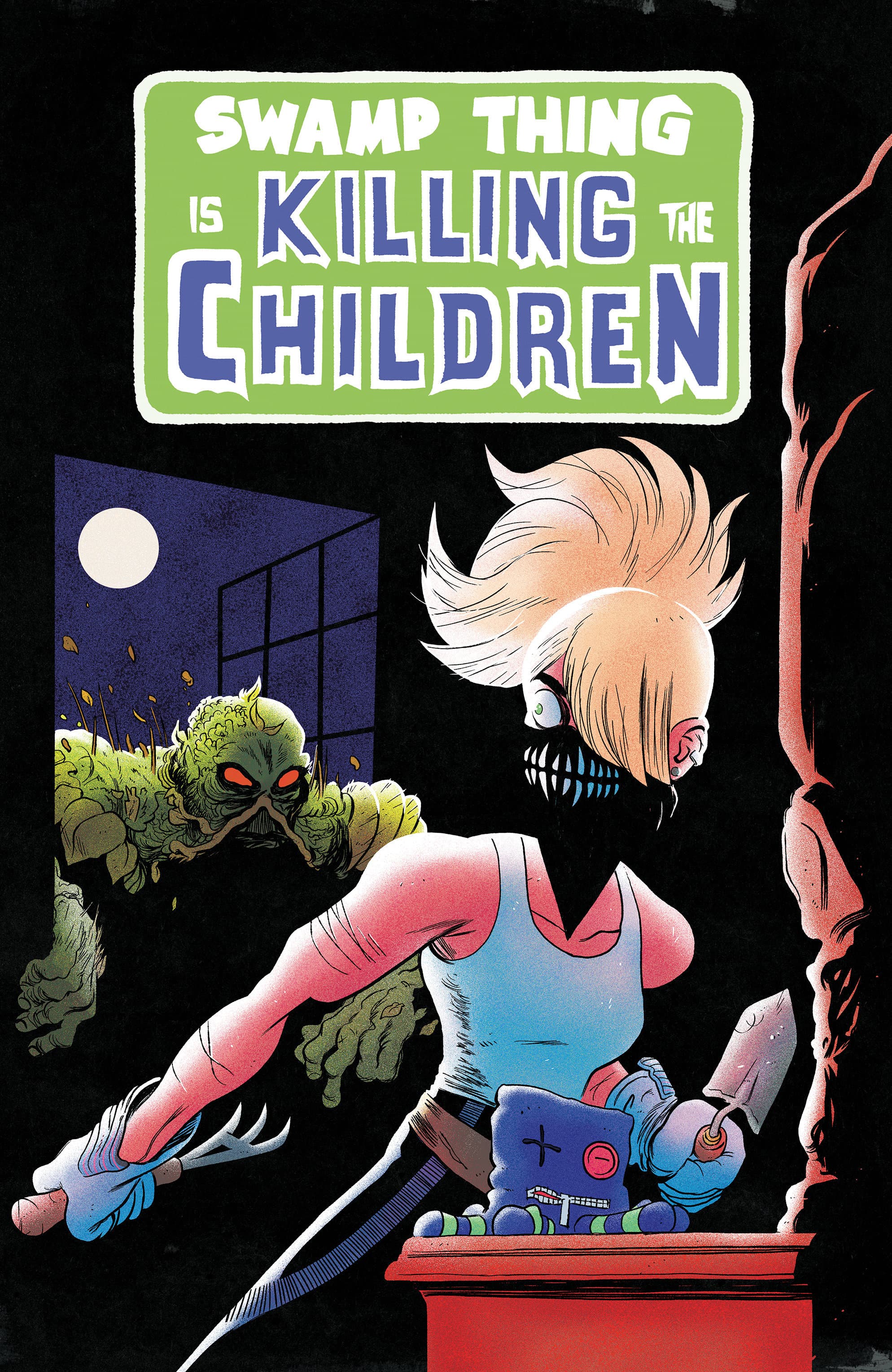 Cover für Swamp Thing is Killing the Children