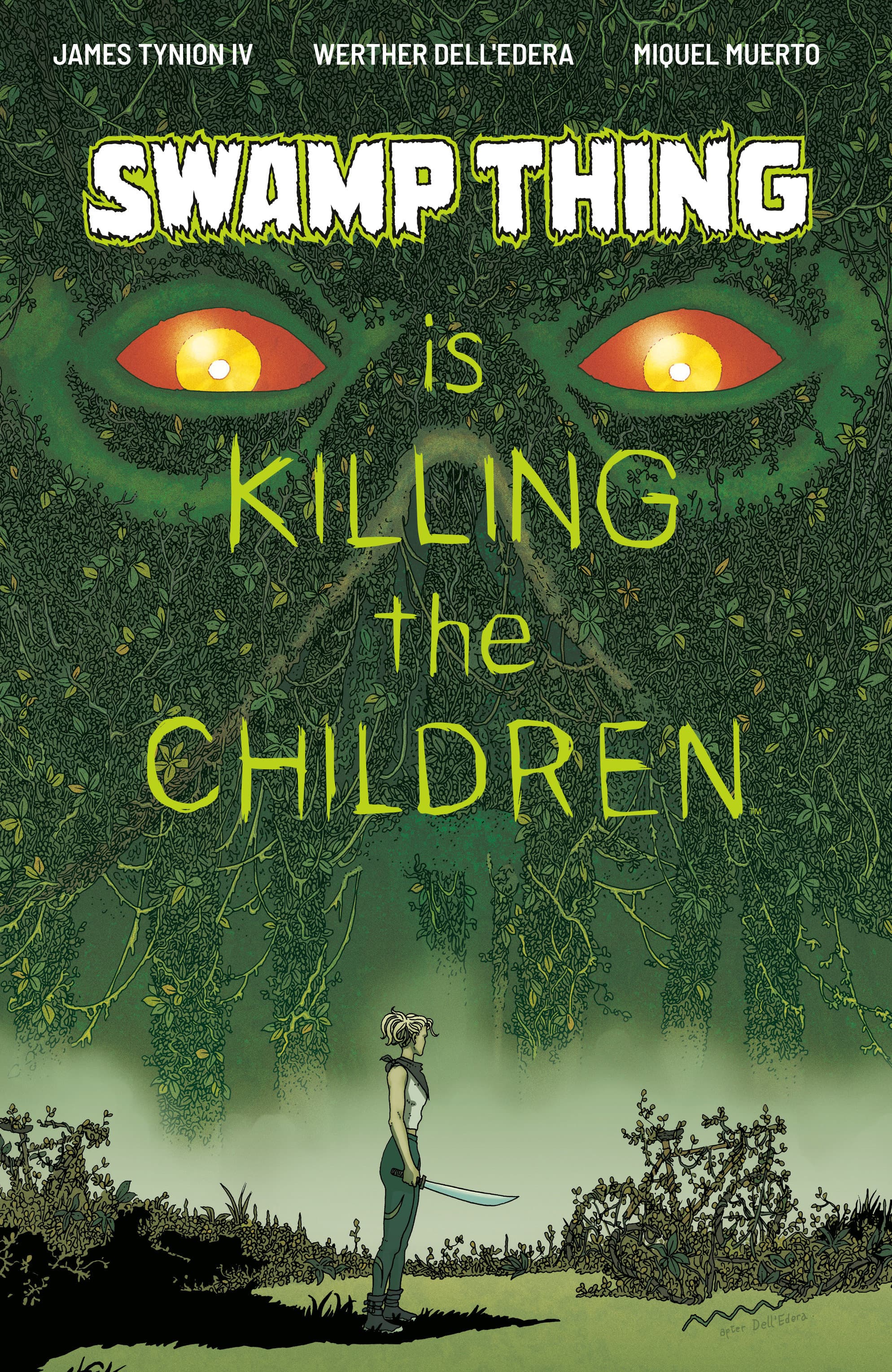 Cover für Swamp Thing is Killing the Children