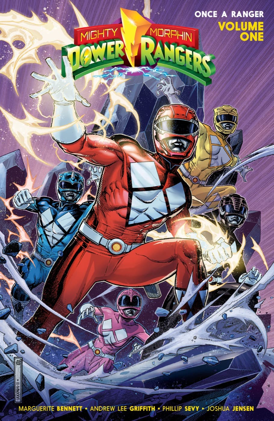 Cover for Mighty Morphin Power Rangers: Once a Ranger