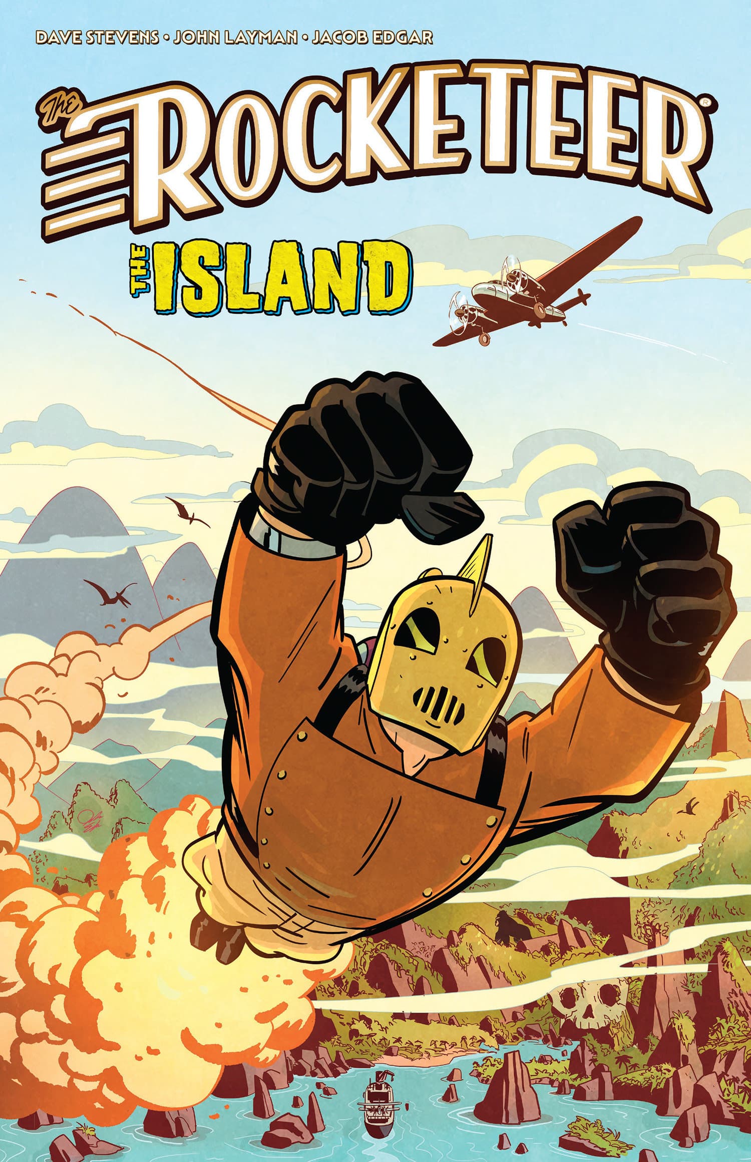 Cover for The Rocketeer: The Island