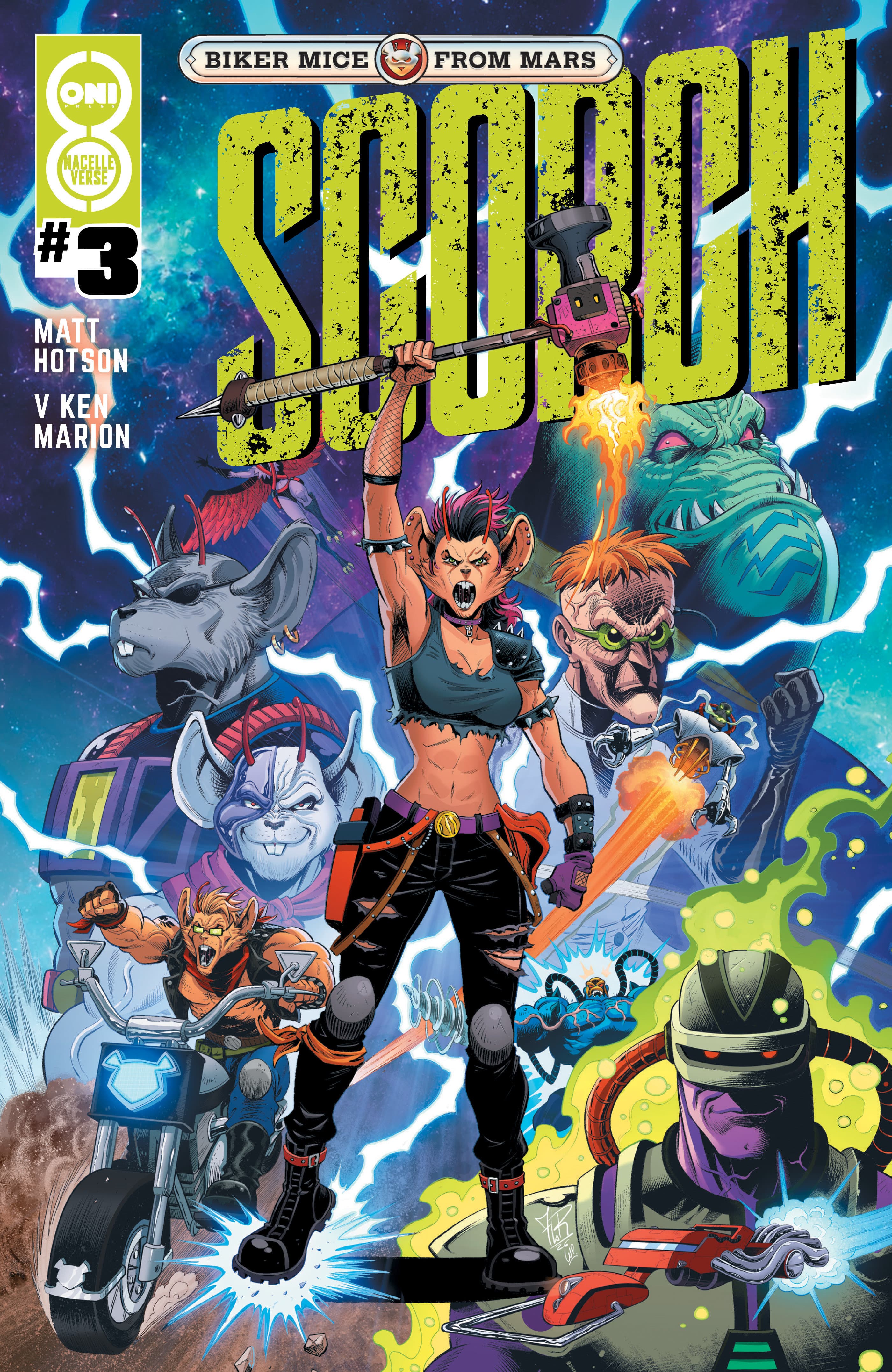 Cover für Biker Mice from Mars: Scorch