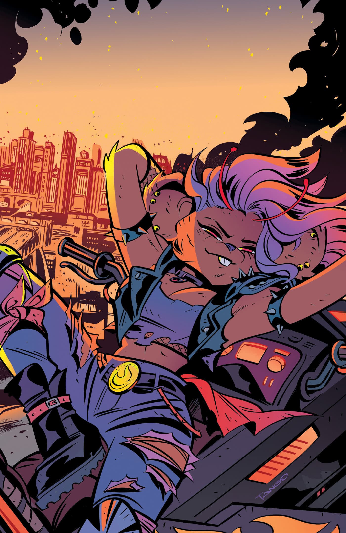 Cover for Biker Mice from Mars: Scorch