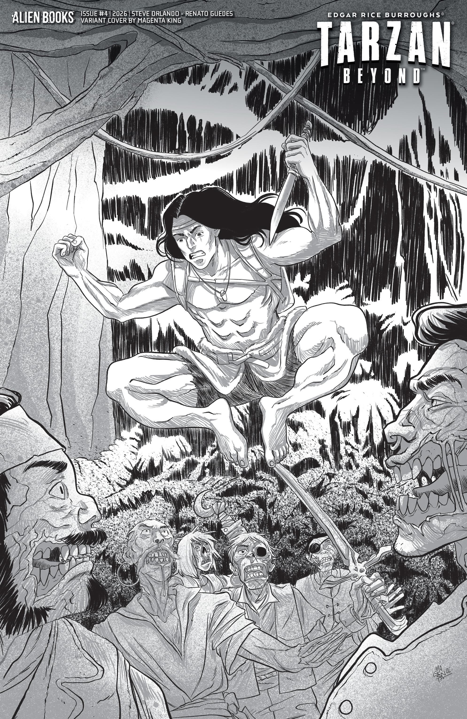 Cover for Tarzan Beyond