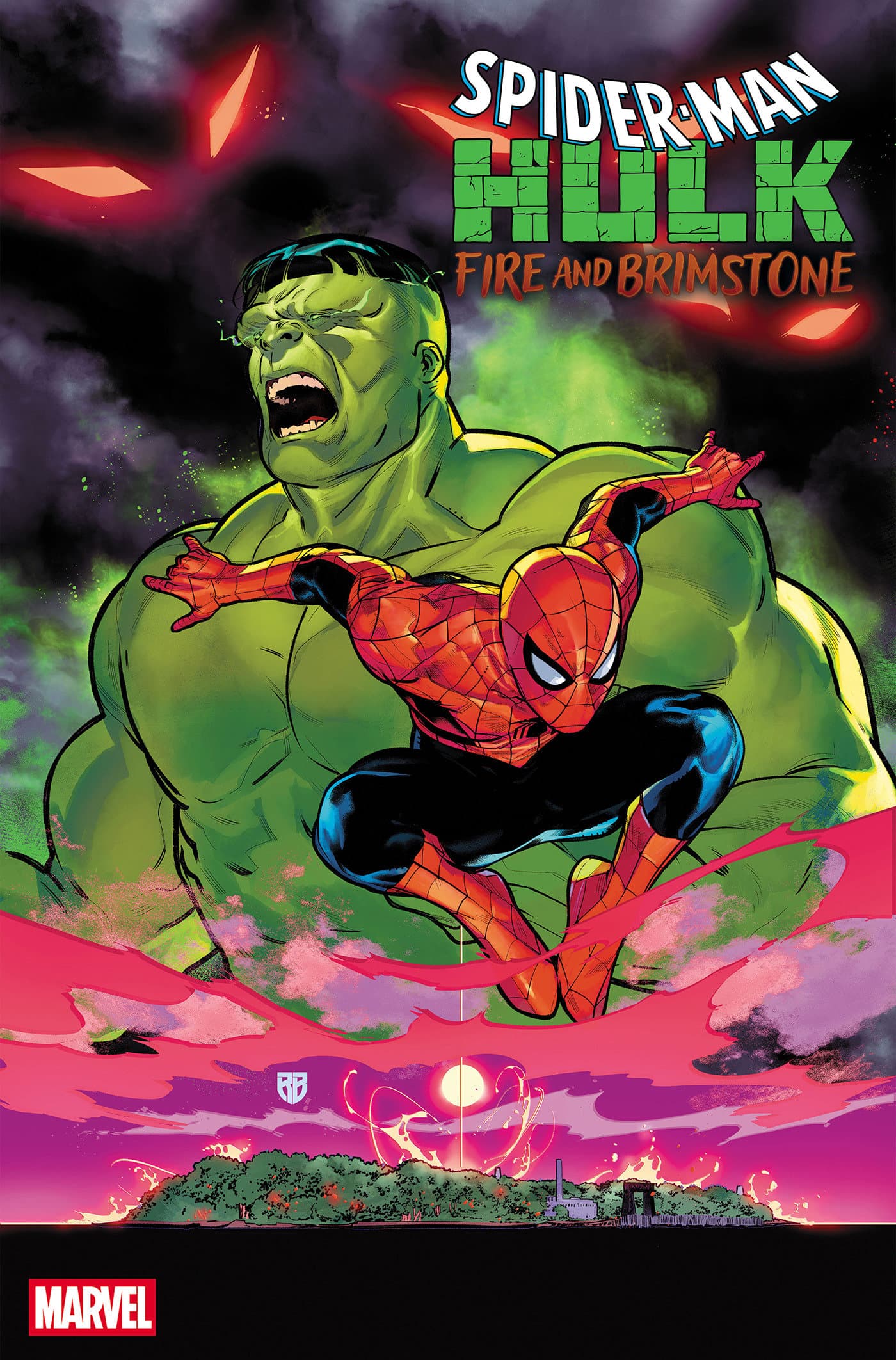Cover für SPIDER-MAN/HULK: FIRE AND BRIMSTONE