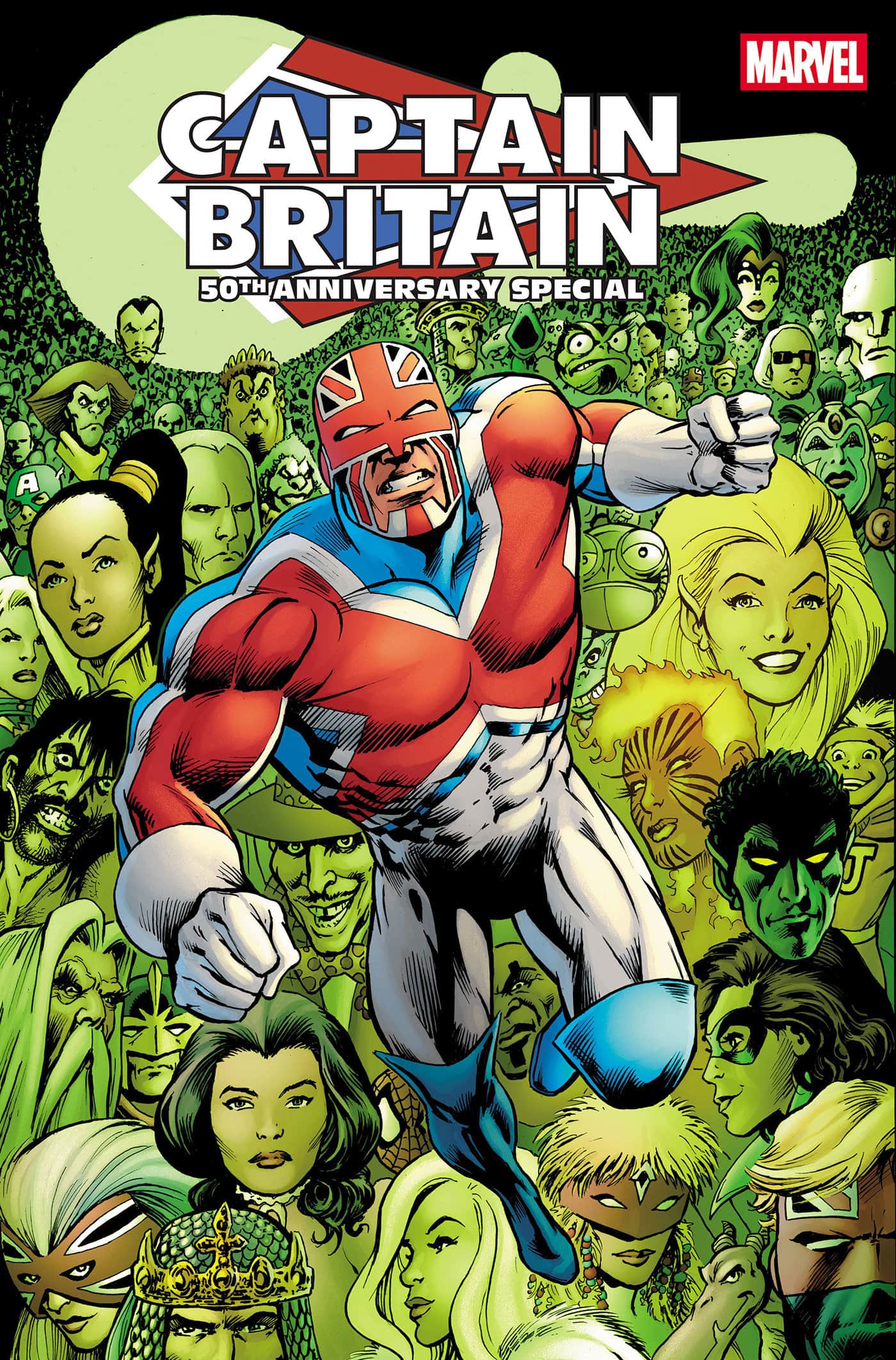 CAPTAIN BRITAIN 50TH ANNIVERSARY SPECIAL Cover