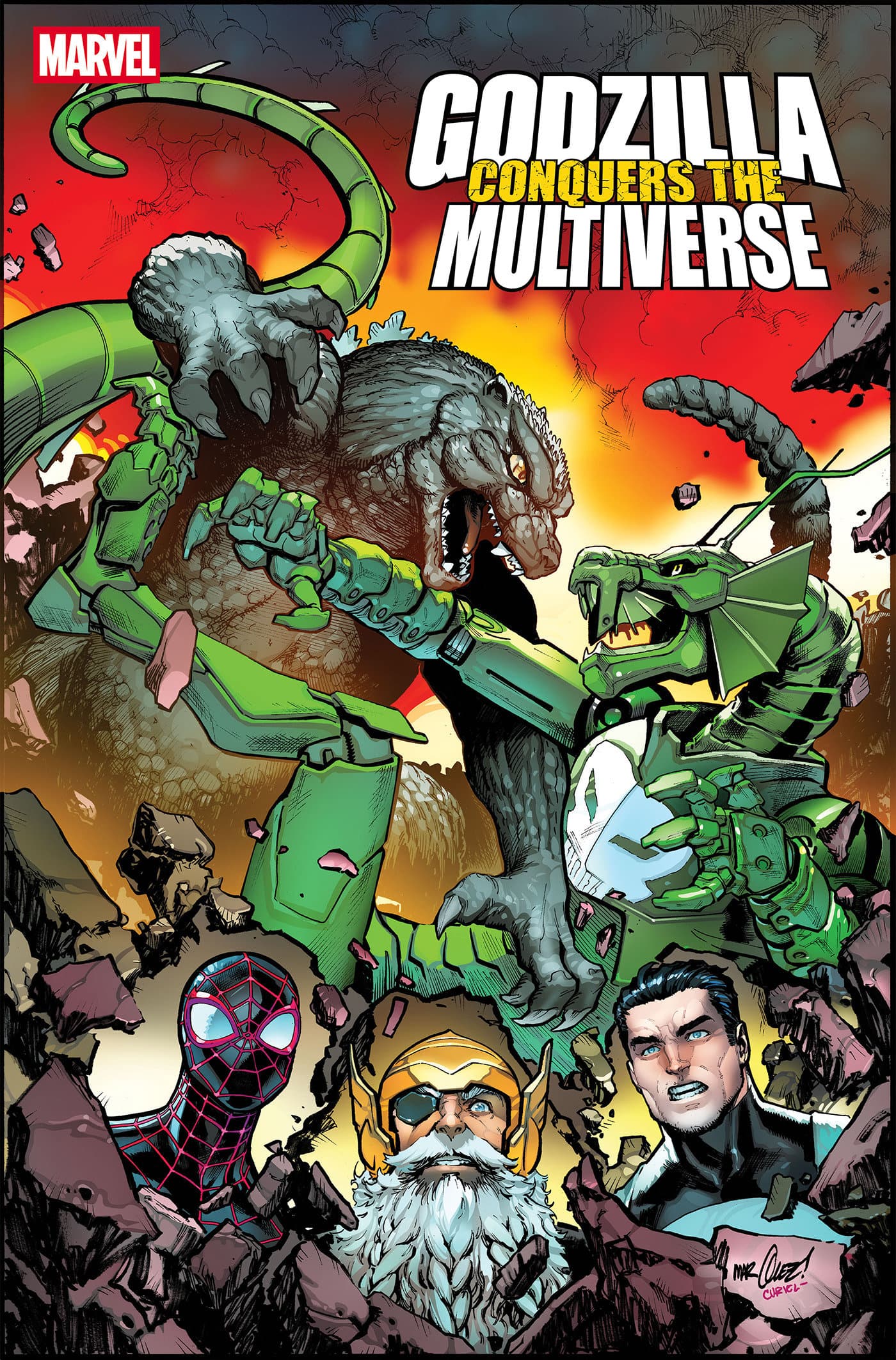 Cover für GODZILLA CONQUERS THE MULTIVERSE