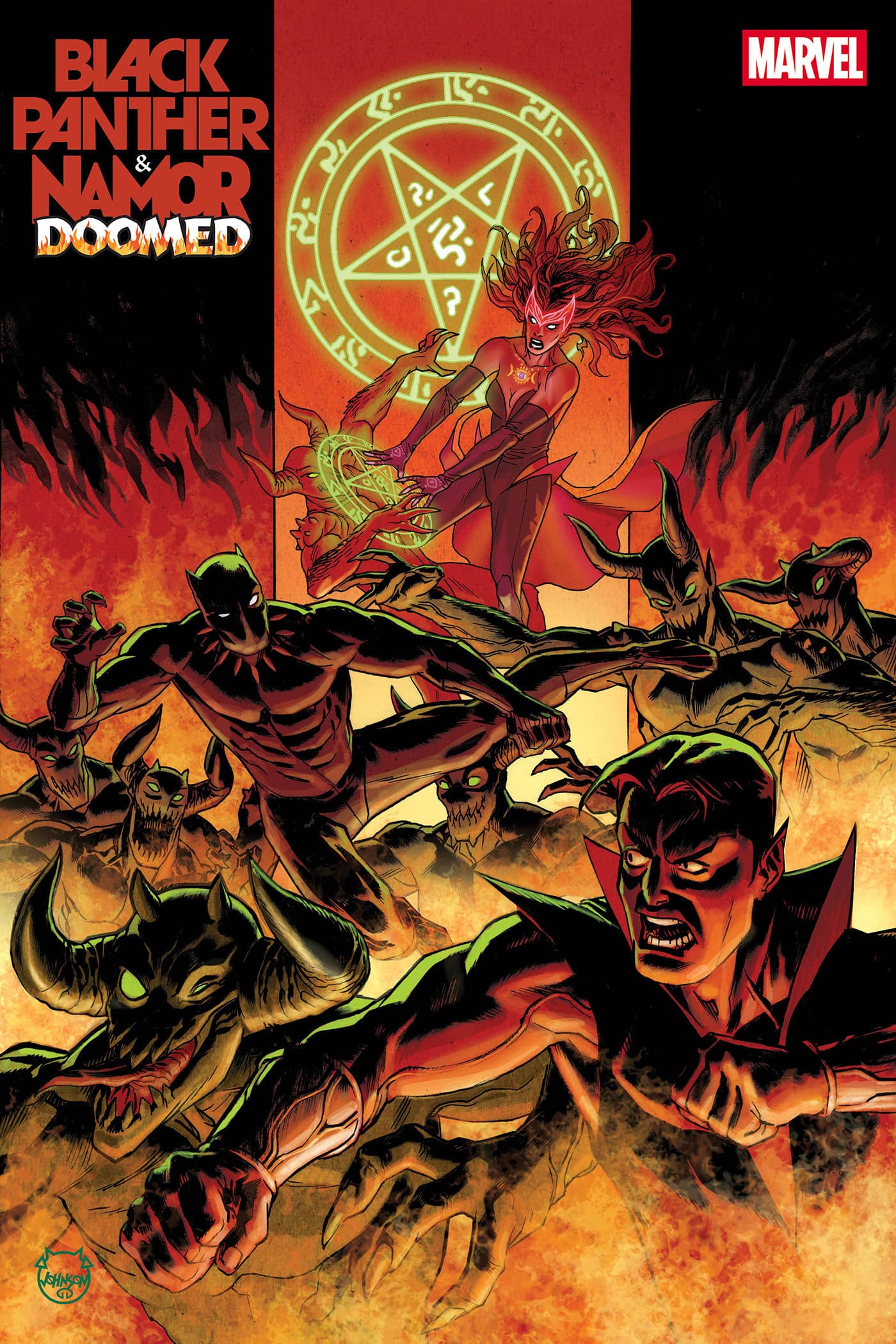 Cover für BLACK PANTHER/NAMOR: DOOMED
