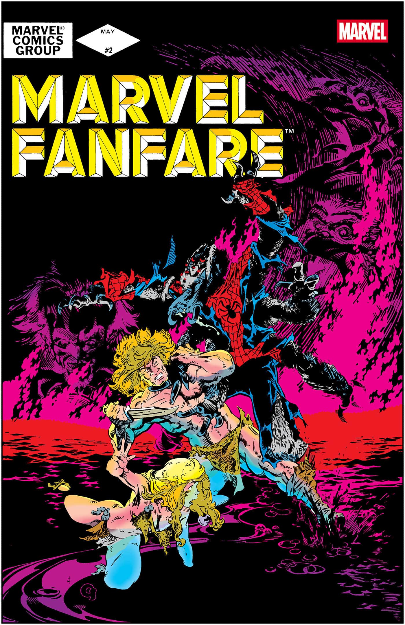 MARVEL FANFARE #2 FACSIMILE EDITION Cover