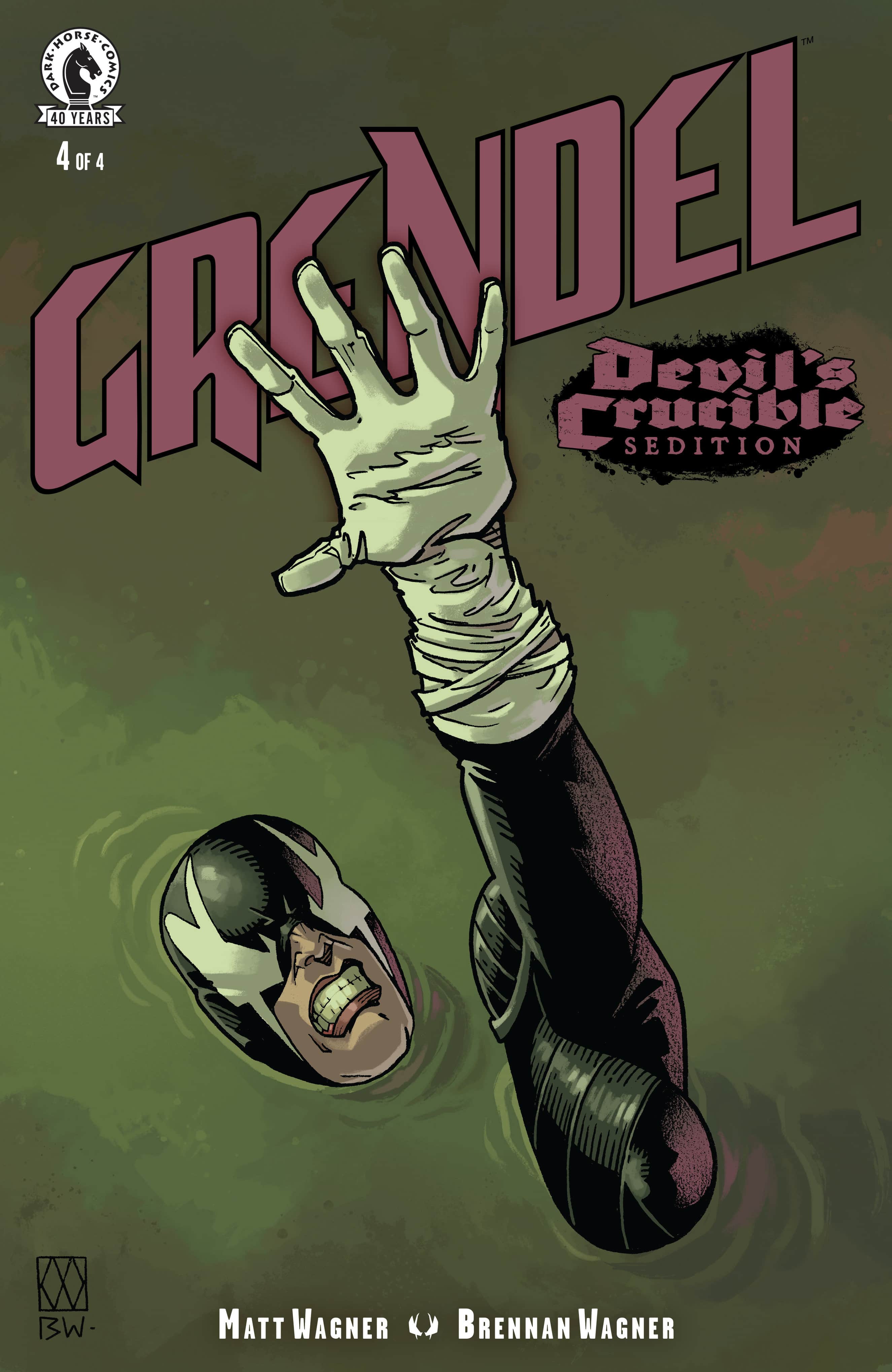 Grendel: Devil's Crucible-Sedition Cover