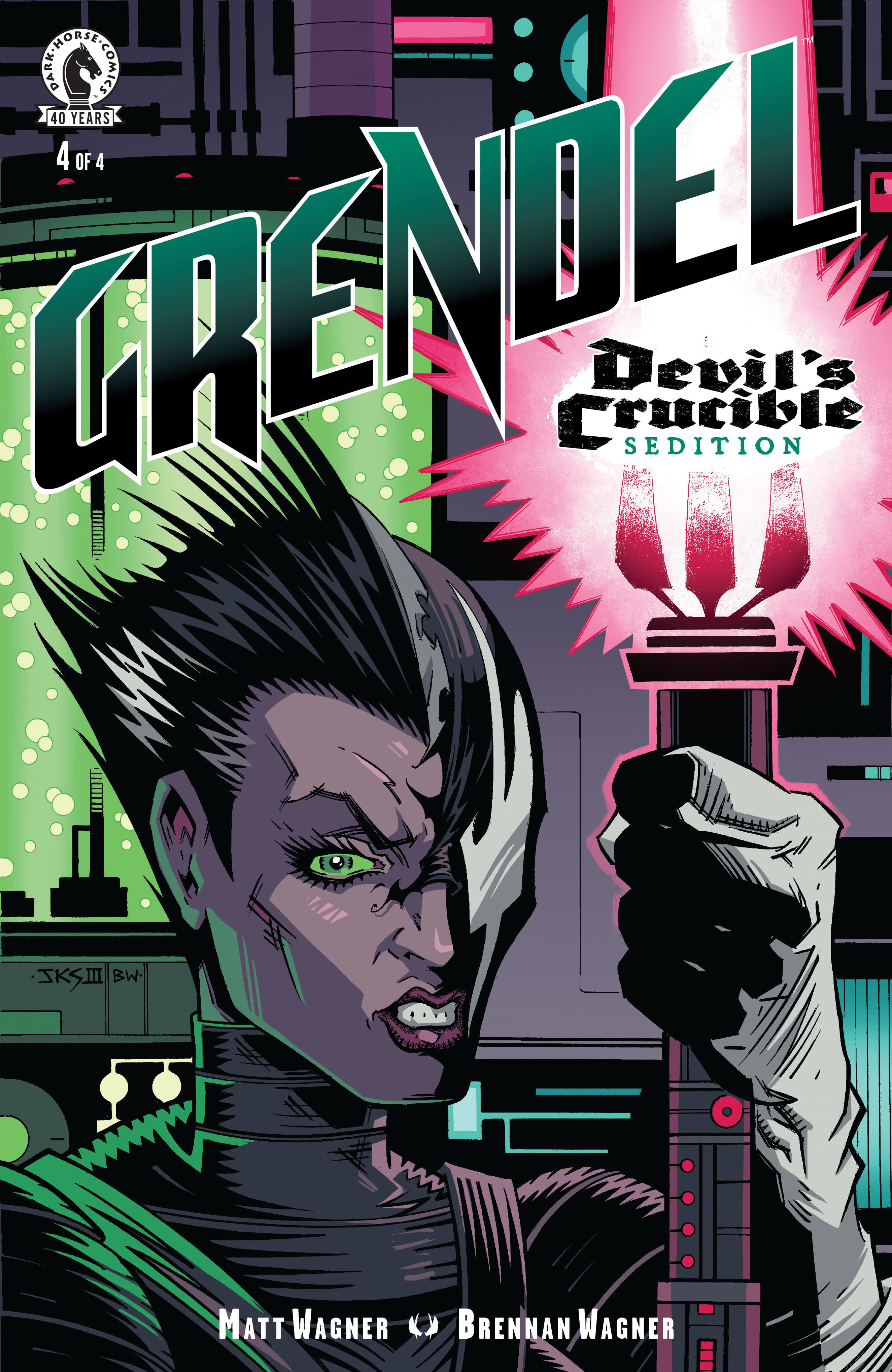 Cover for Grendel: Devil's Crucible-Sedition
