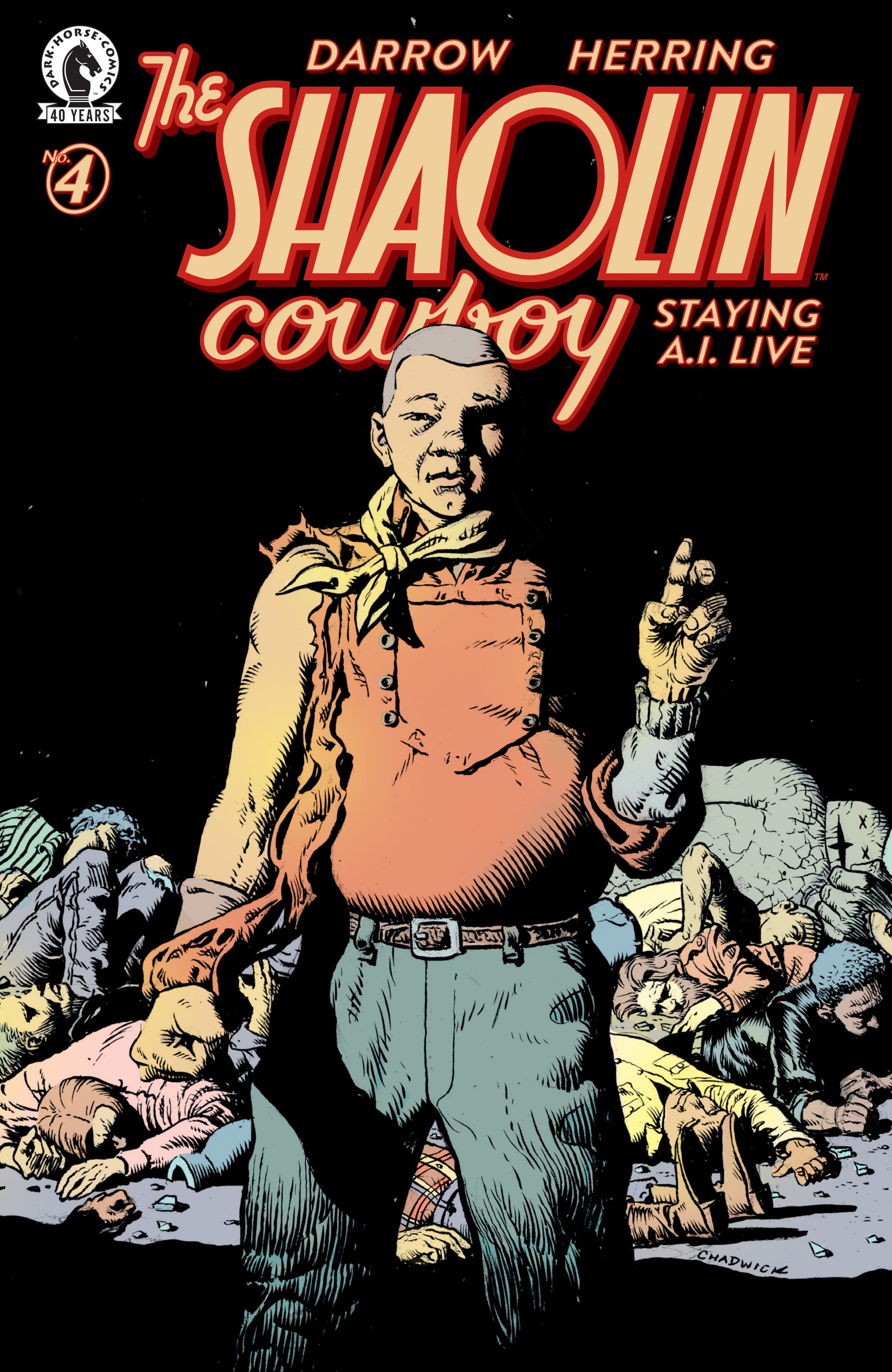 Cover for Shaolin Cowboy: Staying A.I.Live