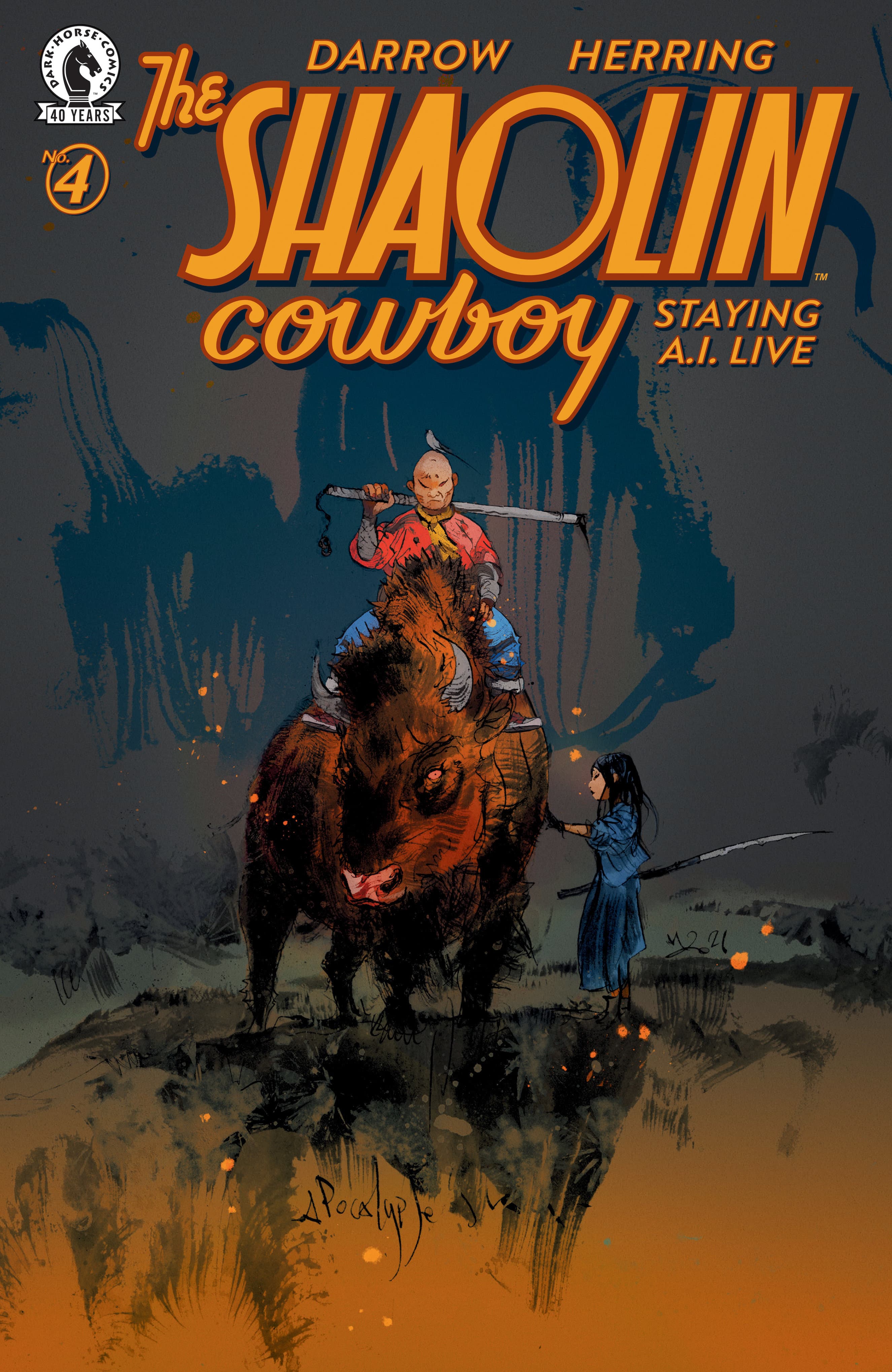 Cover für Shaolin Cowboy: Staying A.I.Live