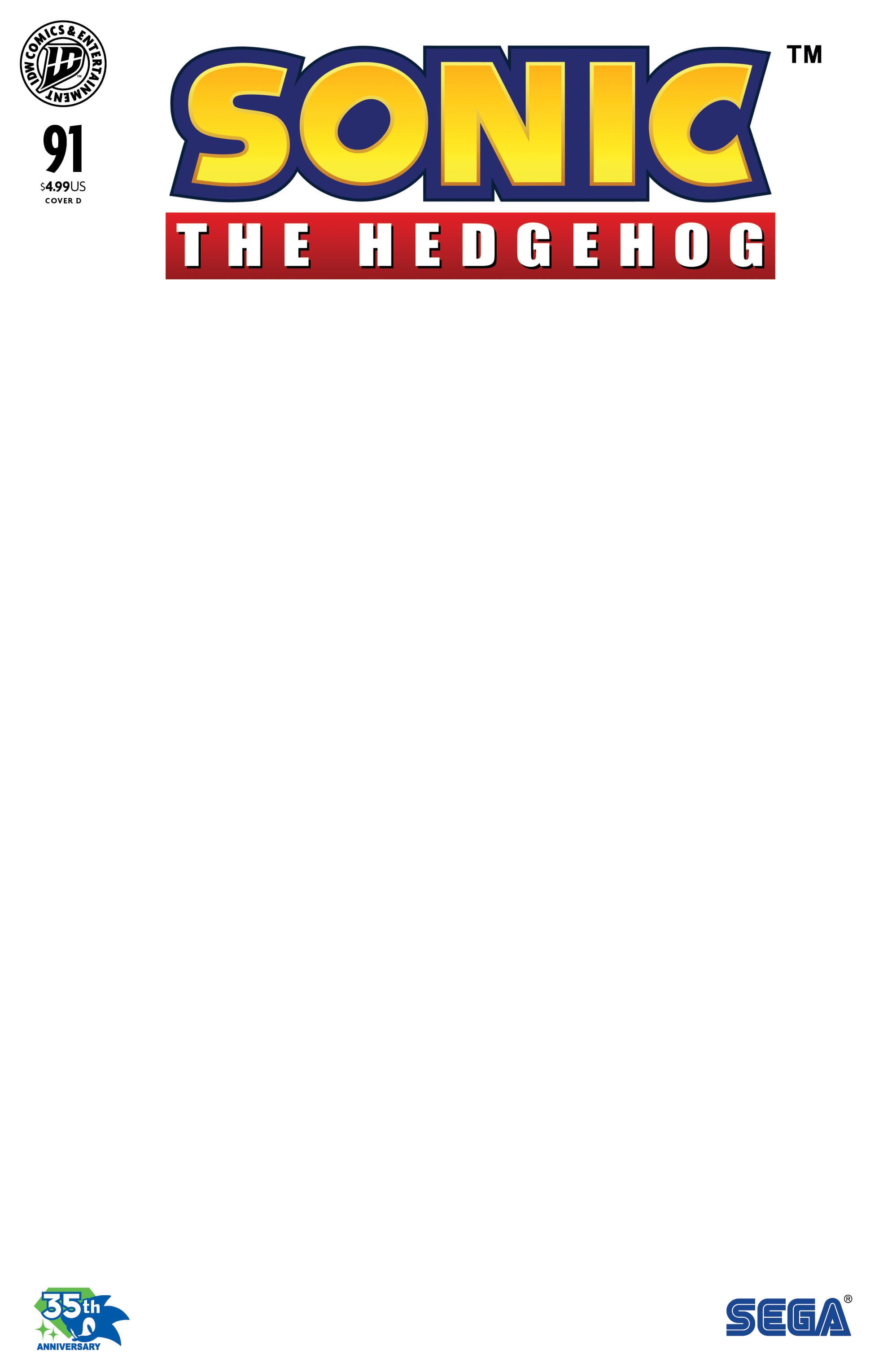Cover for Sonic The Hedgehog