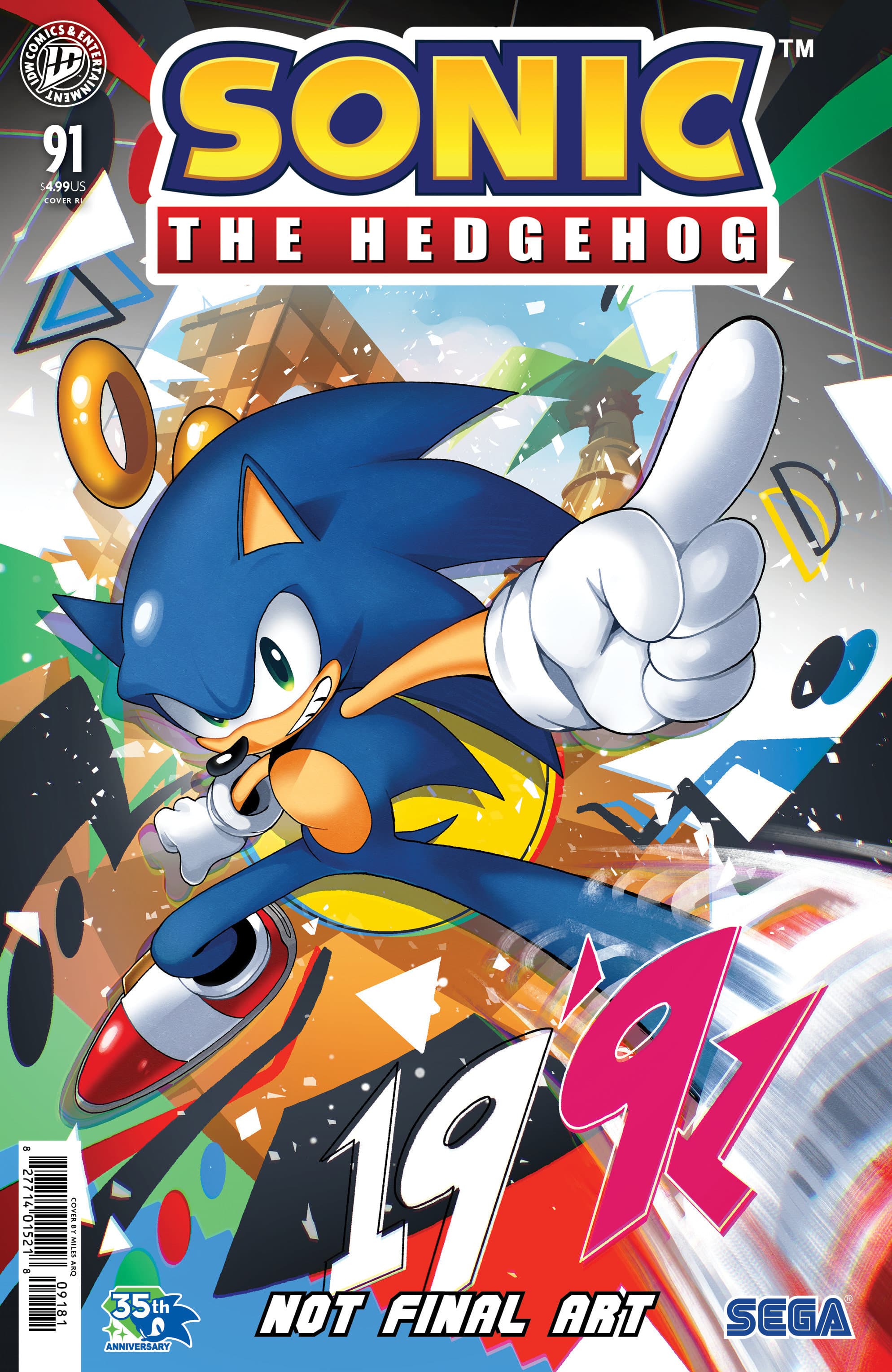Cover for Sonic The Hedgehog