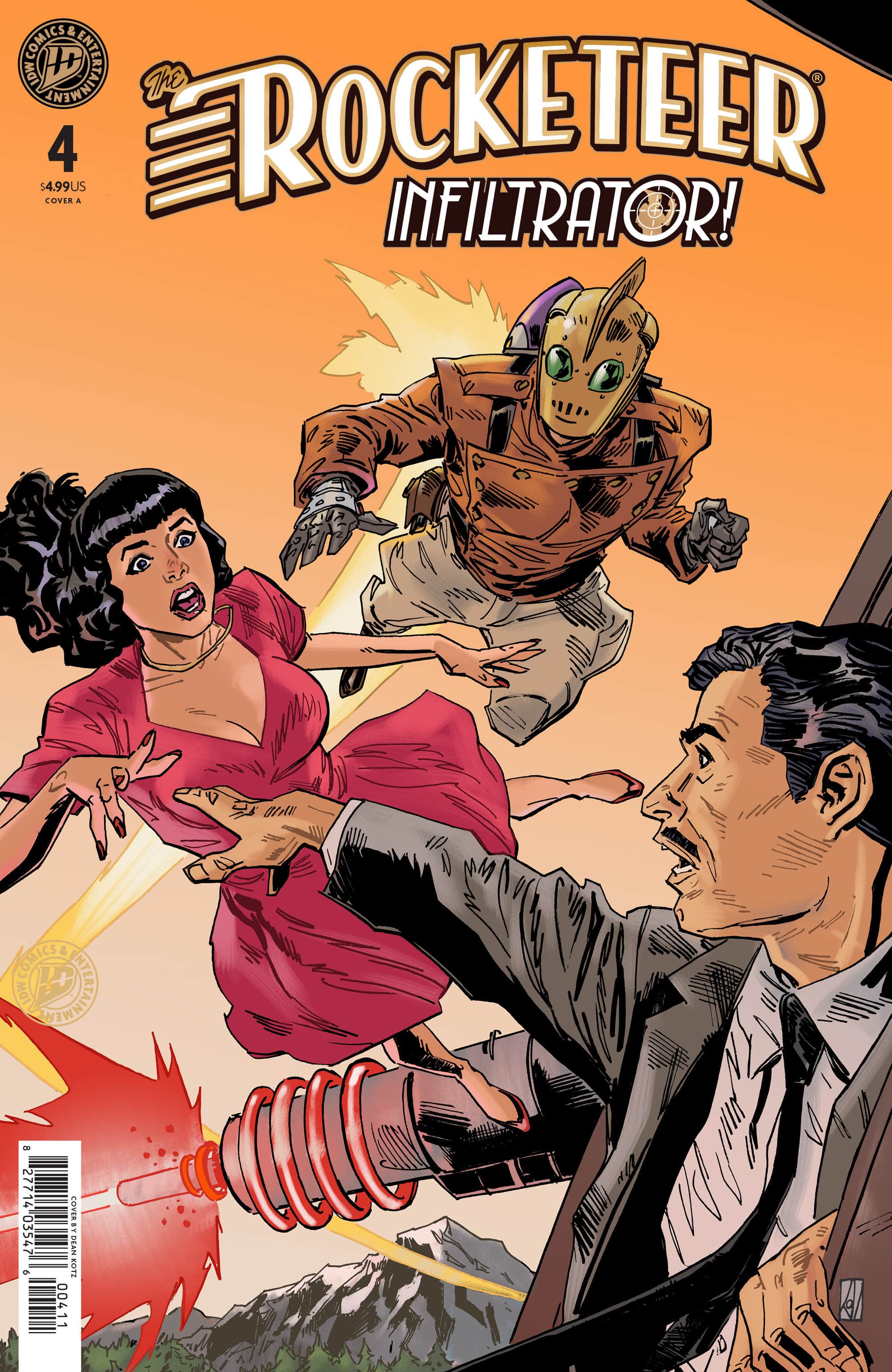 The Rocketeer: Infiltrator! Cover