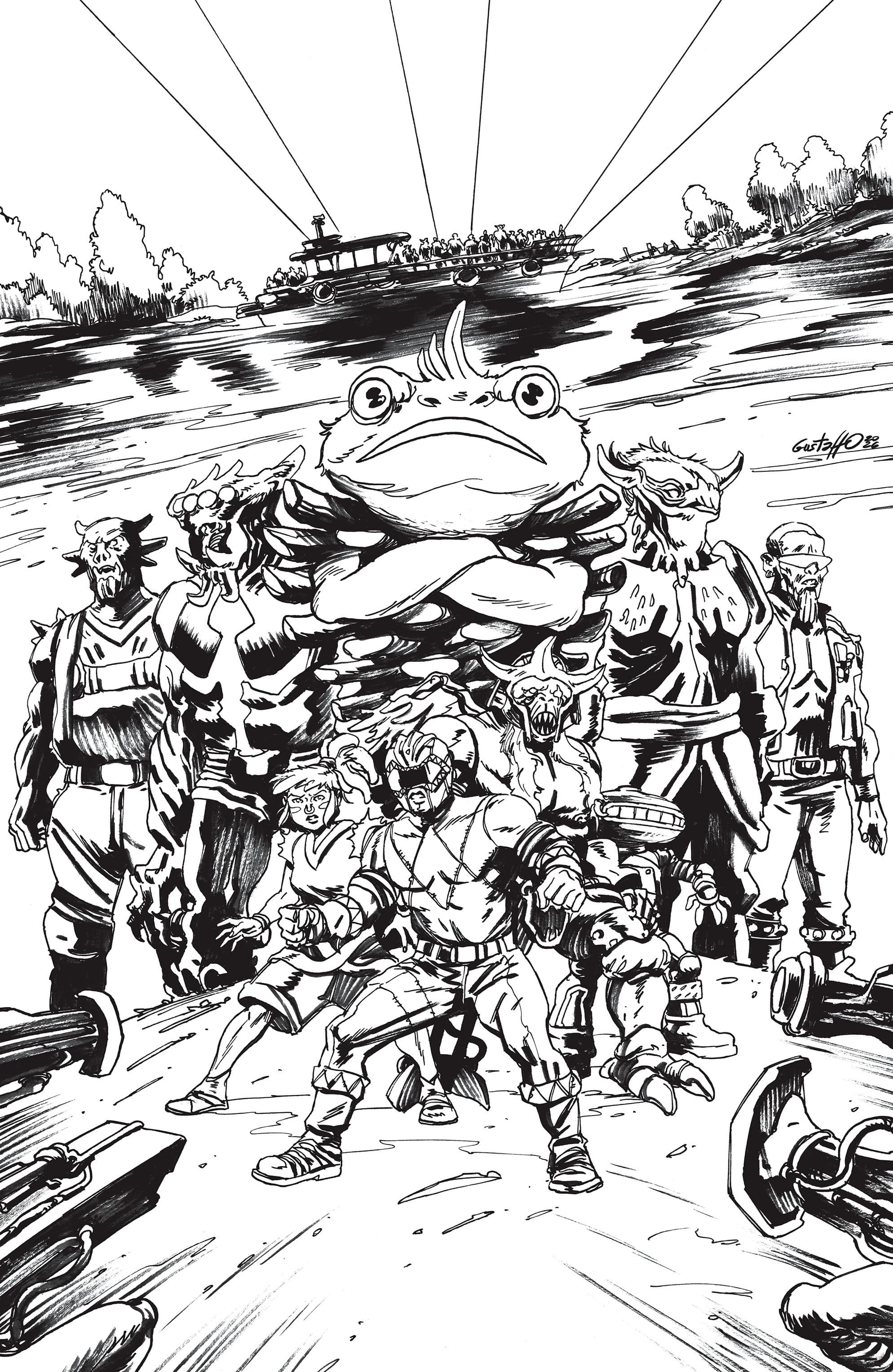 Cover for Power Rangers Green
