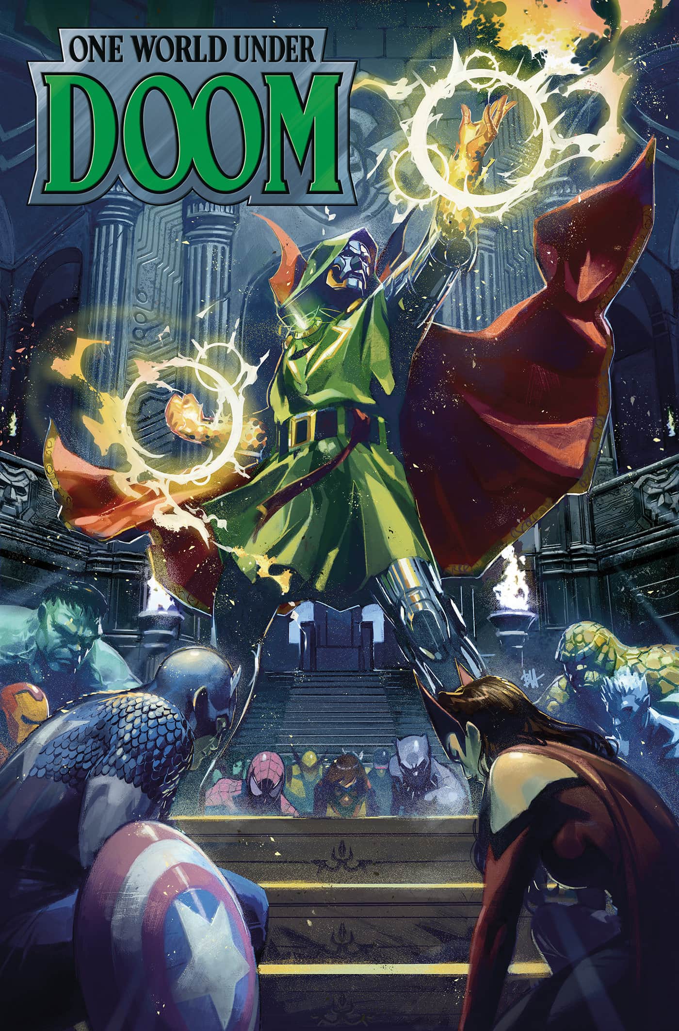 One World Under Doom Omnibus Cover