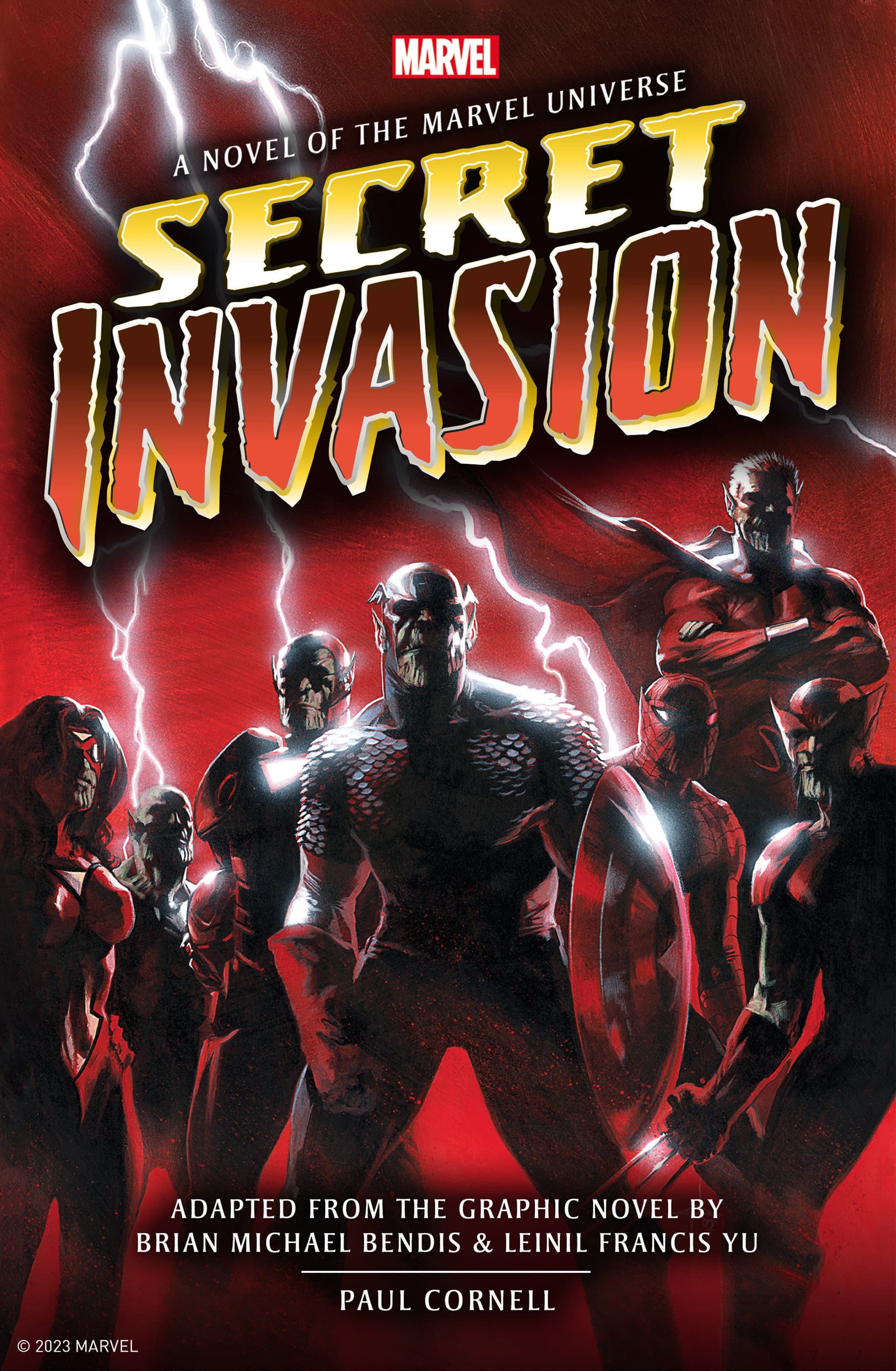 Cover für Marvel's Secret Invasion Prose Novel