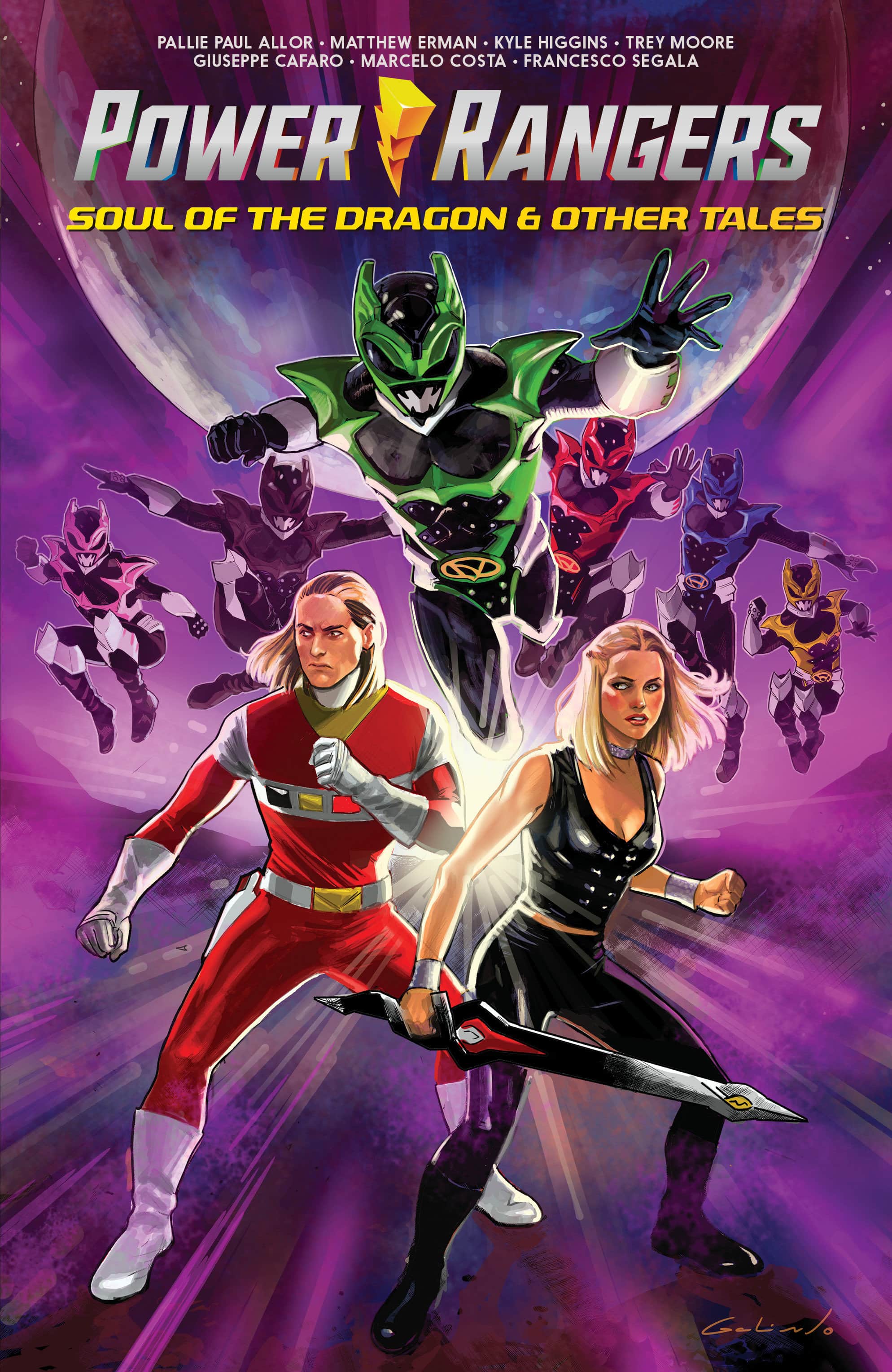 Saban's Power Rangers Cover