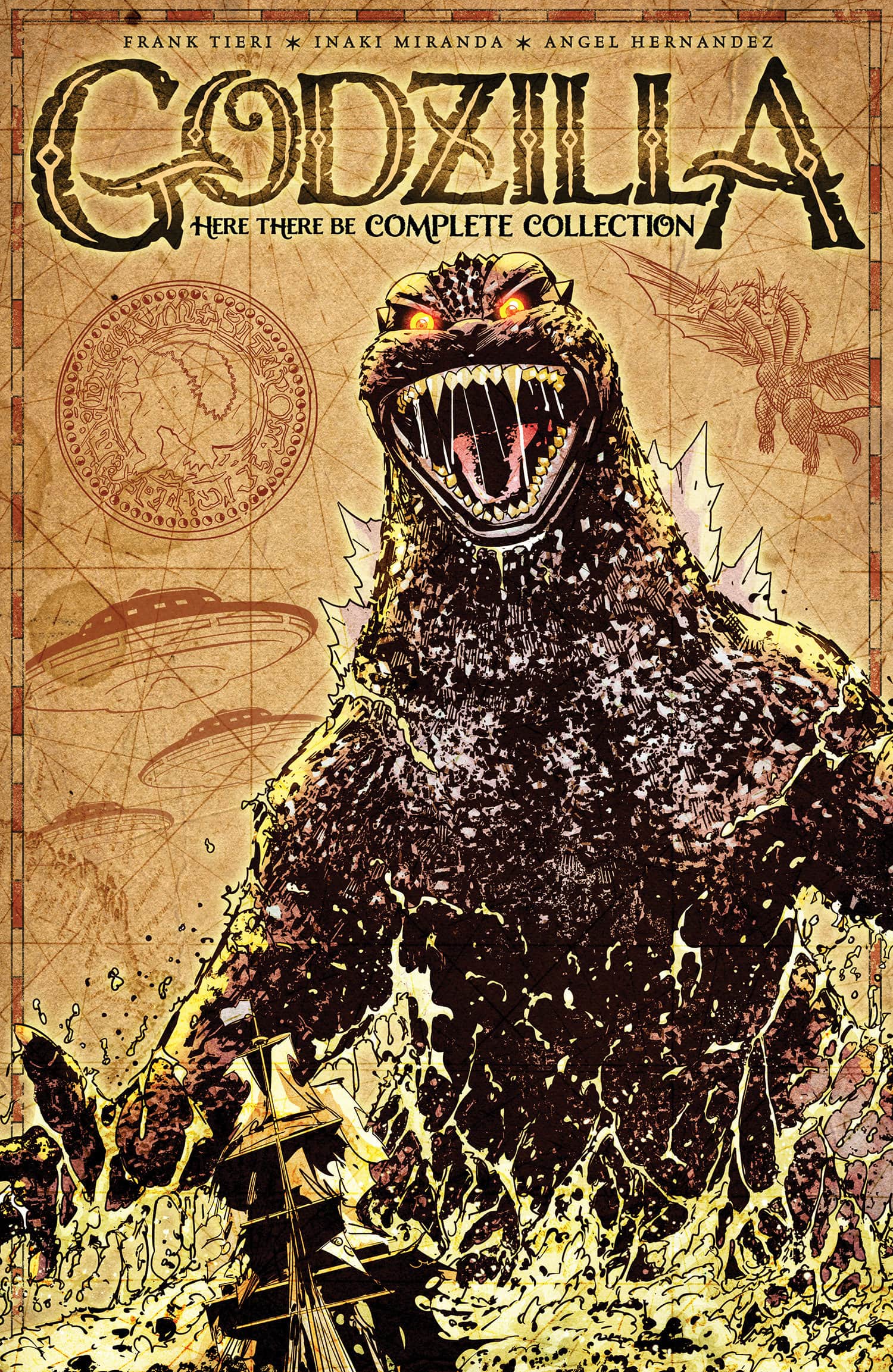 Godzilla: Here There Be Complete Collection Cover