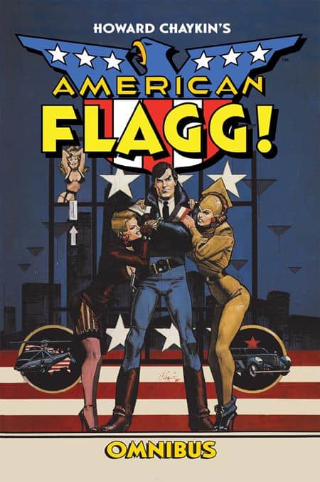 HOWARD CHAYKINS AMERICAN FLAGG OMNIBUS HC DIRECT MARKET EXCLUSIVE (MR) Cover