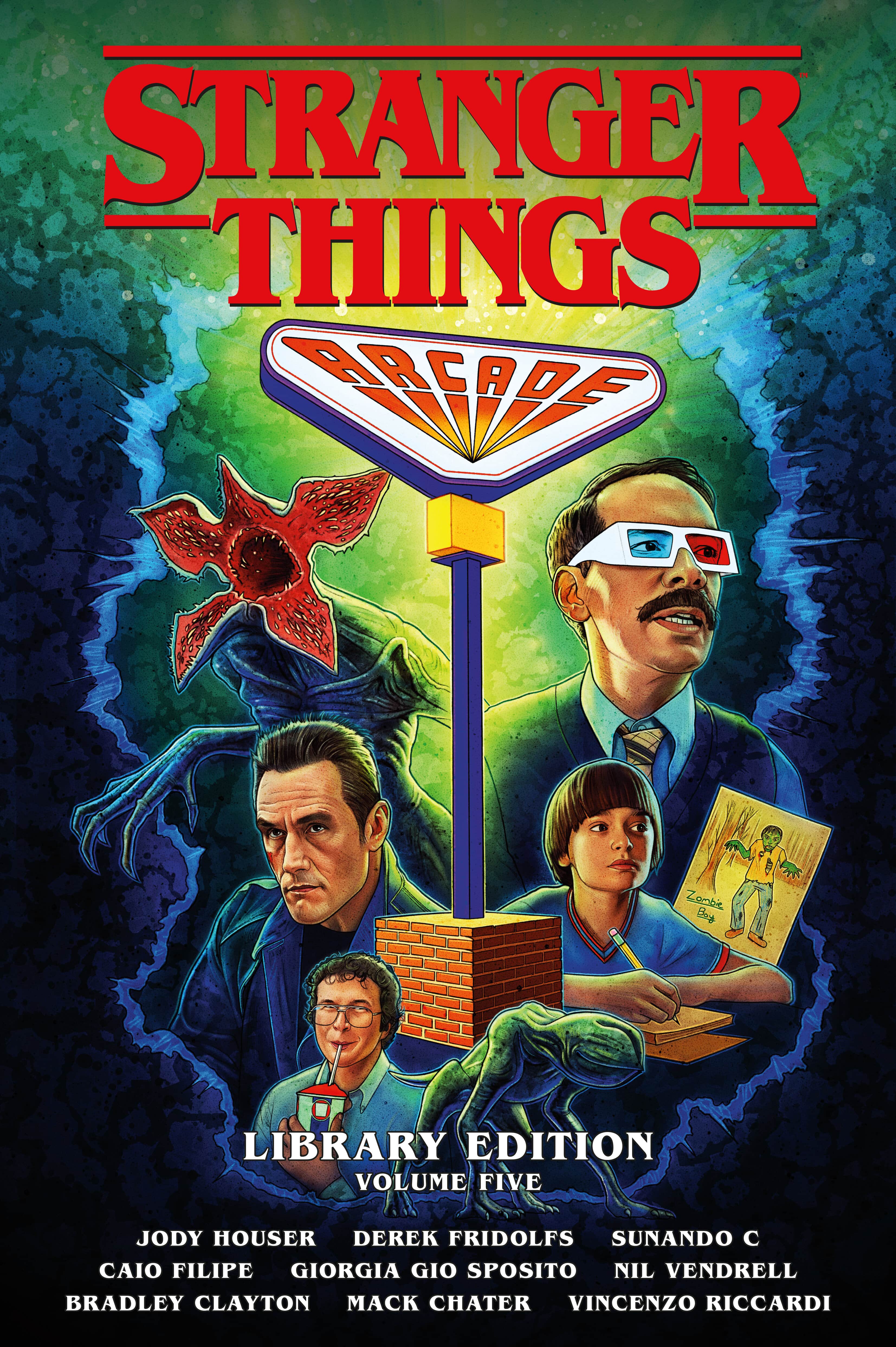 Stranger Things Library Edition Volume 5 (Graphic Novel) Cover