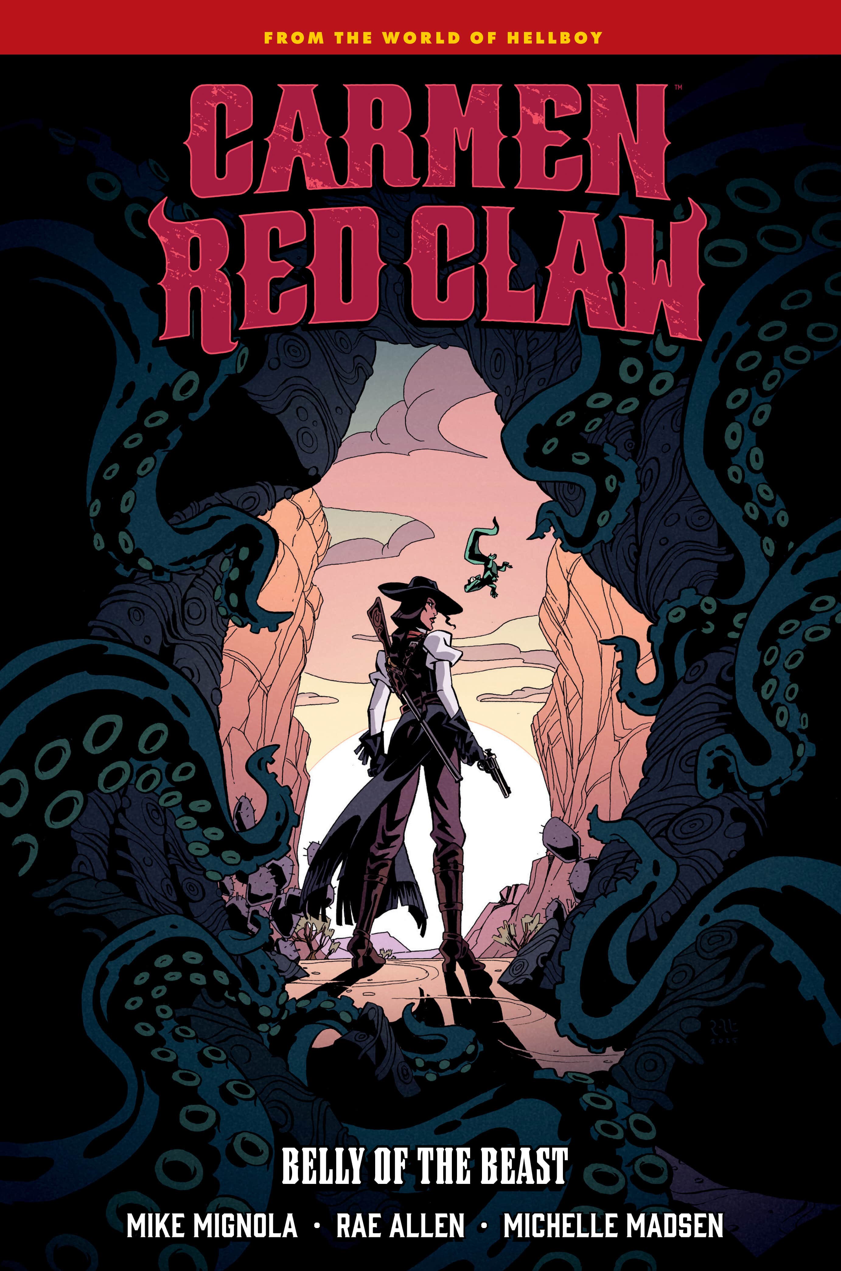 Carmen Red Claw: Belly of the Beast Cover