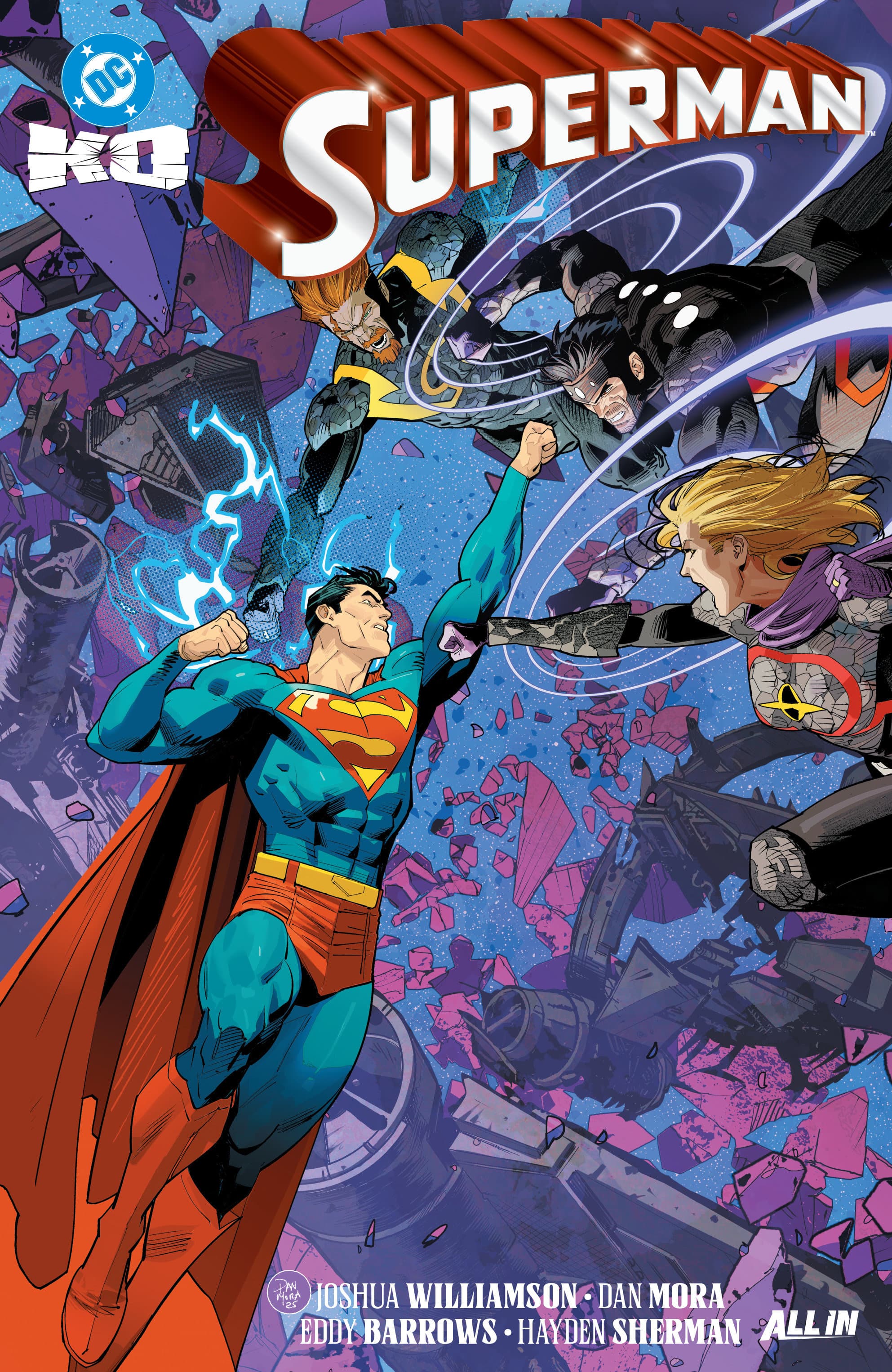 Cover for DC K.O. Superman