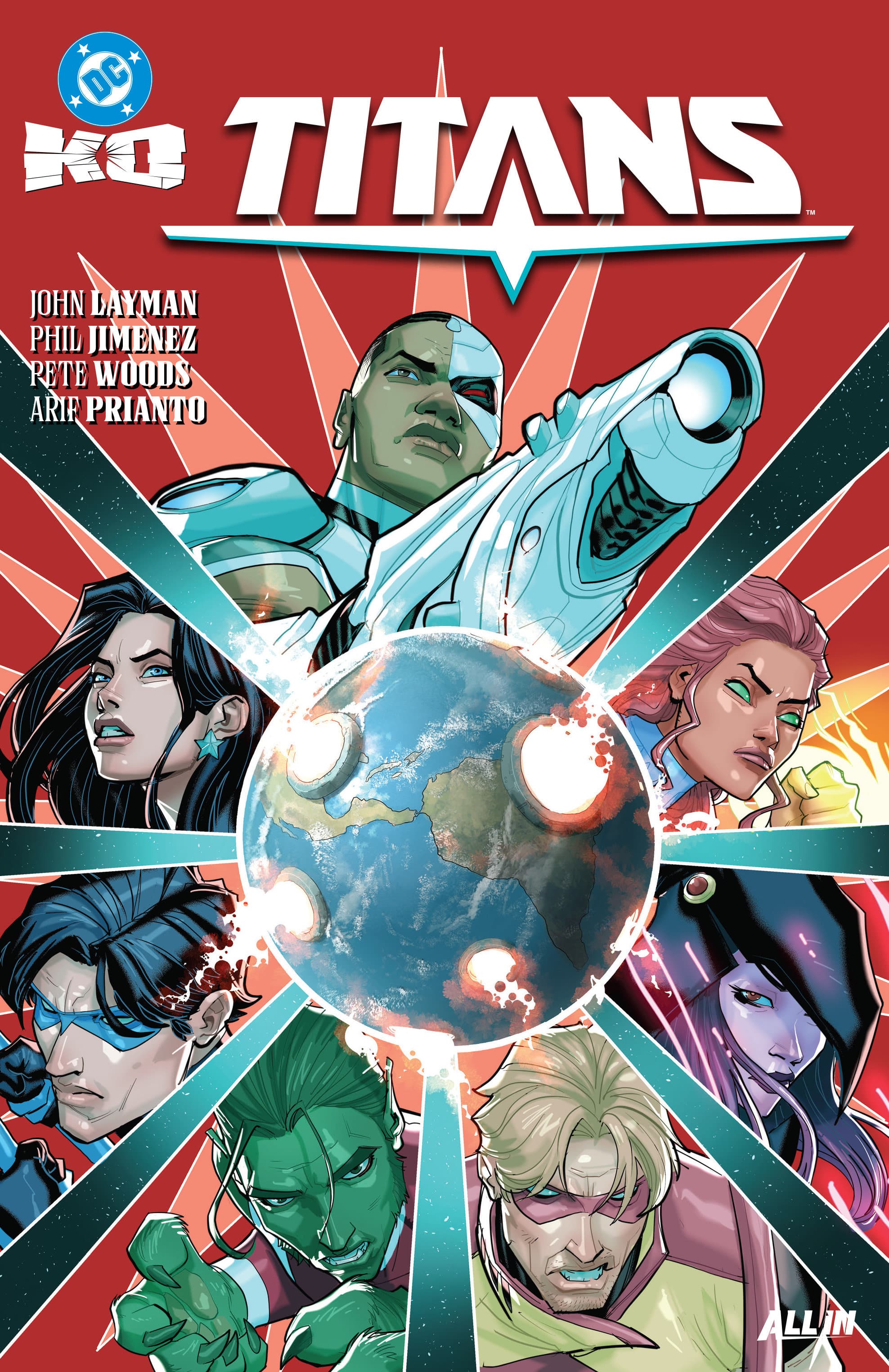 Cover für DC K.O. Titans