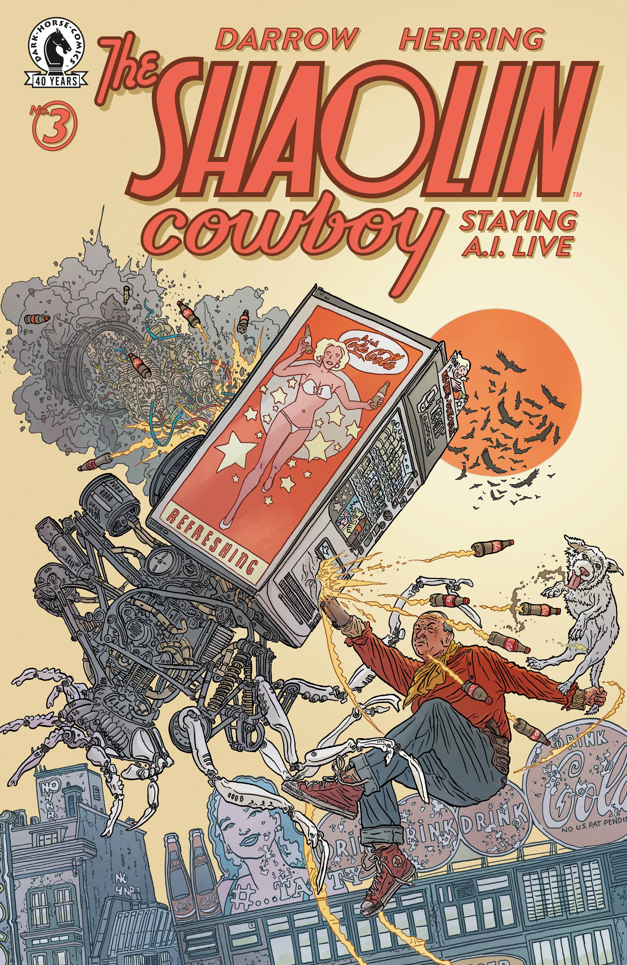 Shaolin Cowboy: Staying A.I.Live Cover