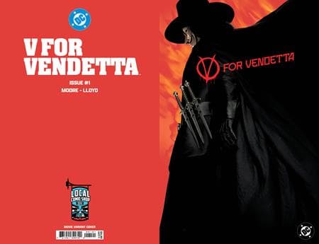 Cover for V FOR VENDETTA #1 FACSIMILE EDITION