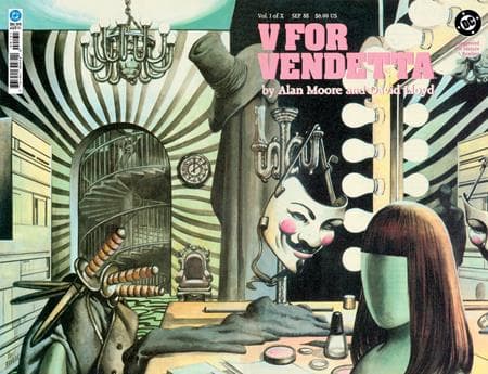 Cover for V FOR VENDETTA #1 FACSIMILE EDITION