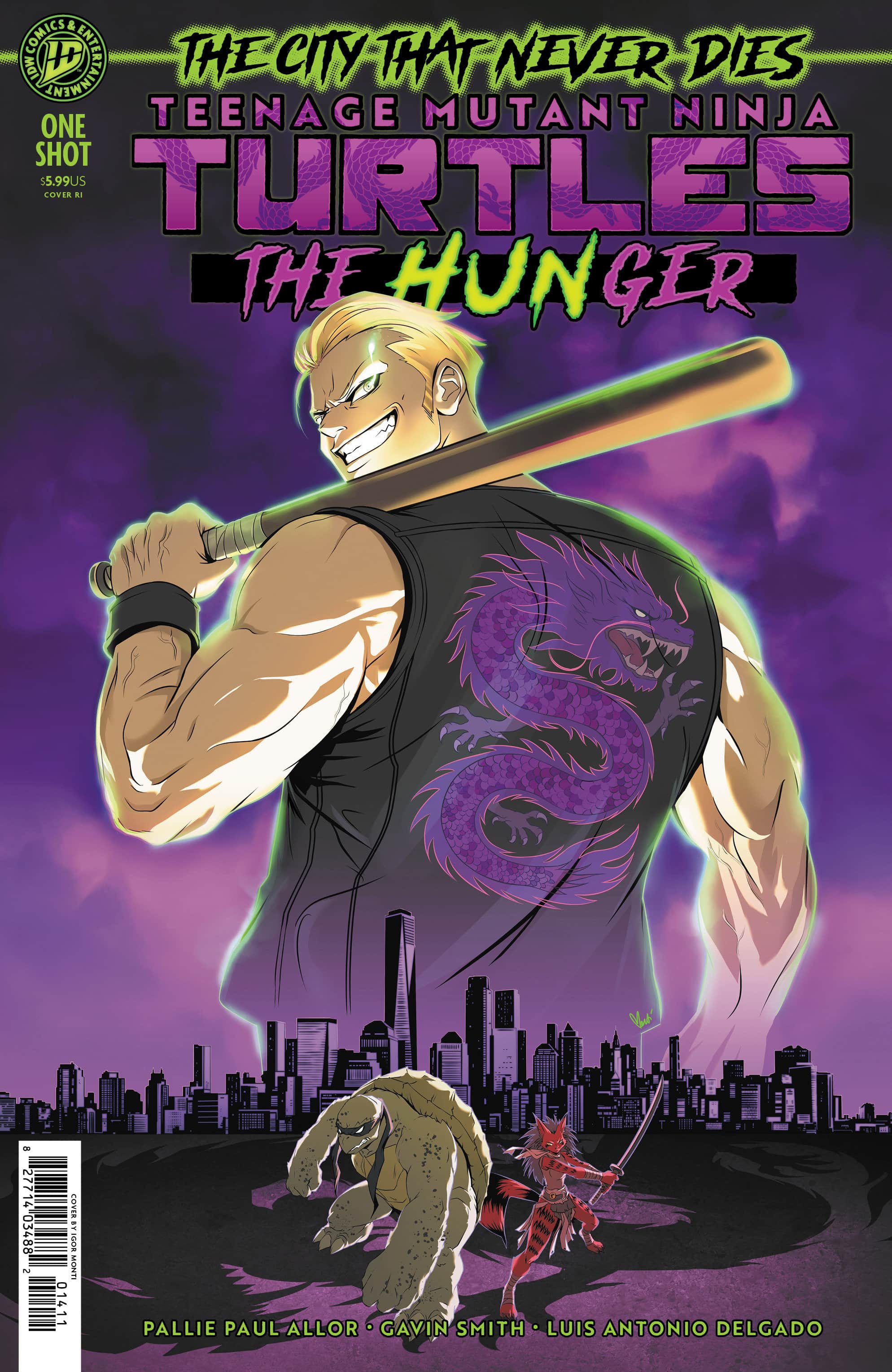 Teenage Mutant Ninja Turtles: The Hunger Cover A (Smith) Cover