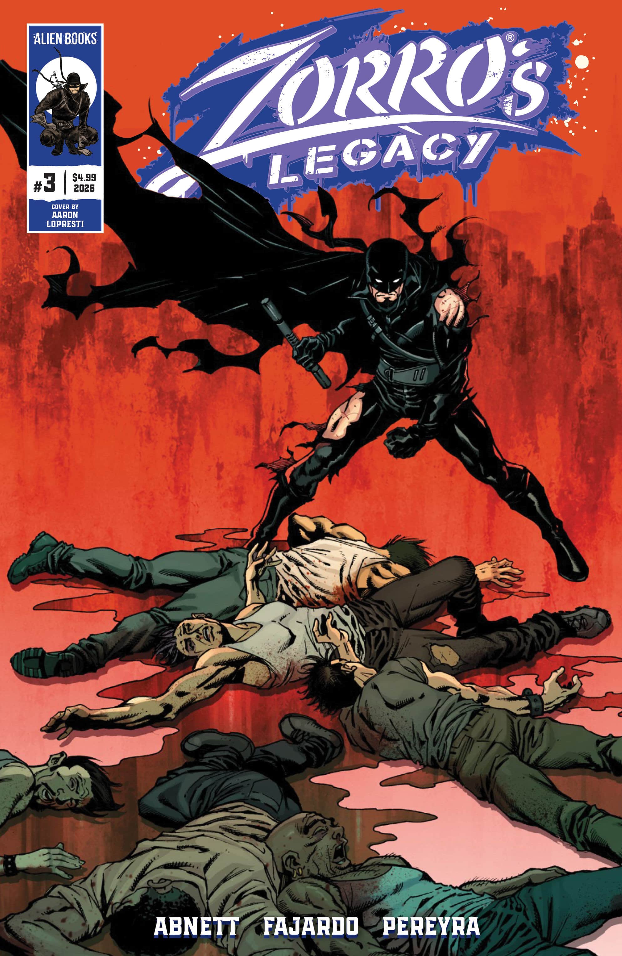 Zorro's Legacy Cover