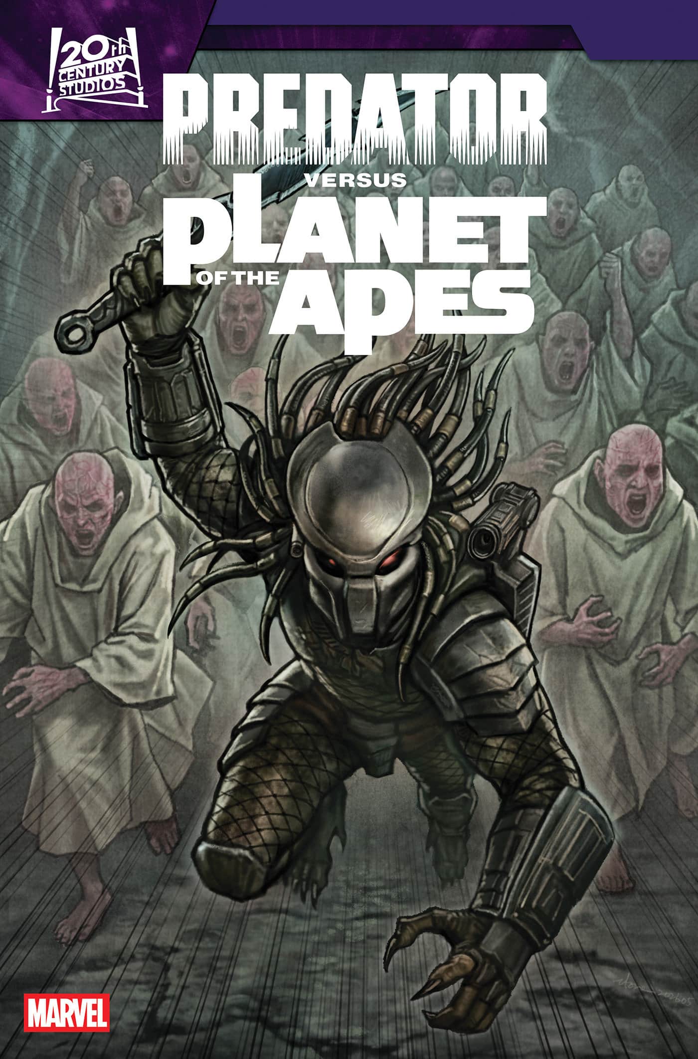 PREDATOR VS. THE PLANET OF THE APES Cover