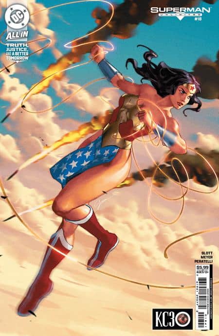 CVR D GERALD PAREL KINGDOM COME 30TH ANNIVERSARY CARD STOCK