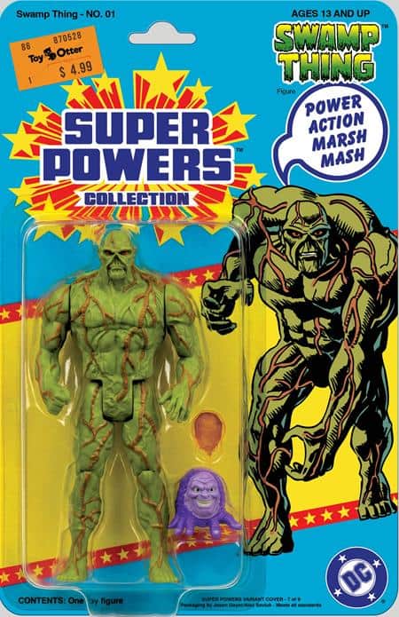 CVR B JASON GEYER & ALEX SAVIUK SWAMP THING SUPER POWERS CARD STOCK
