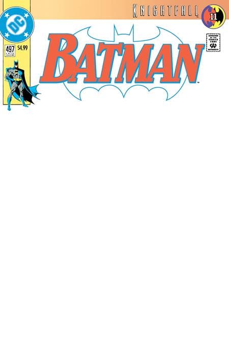 Cover for BATMAN #497 FACSIMILE EDITION
