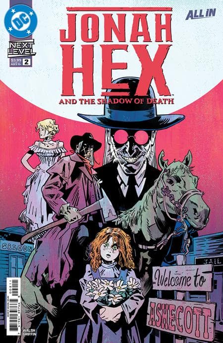 Cover for JONAH HEX AND THE SHADOW OF DEATH